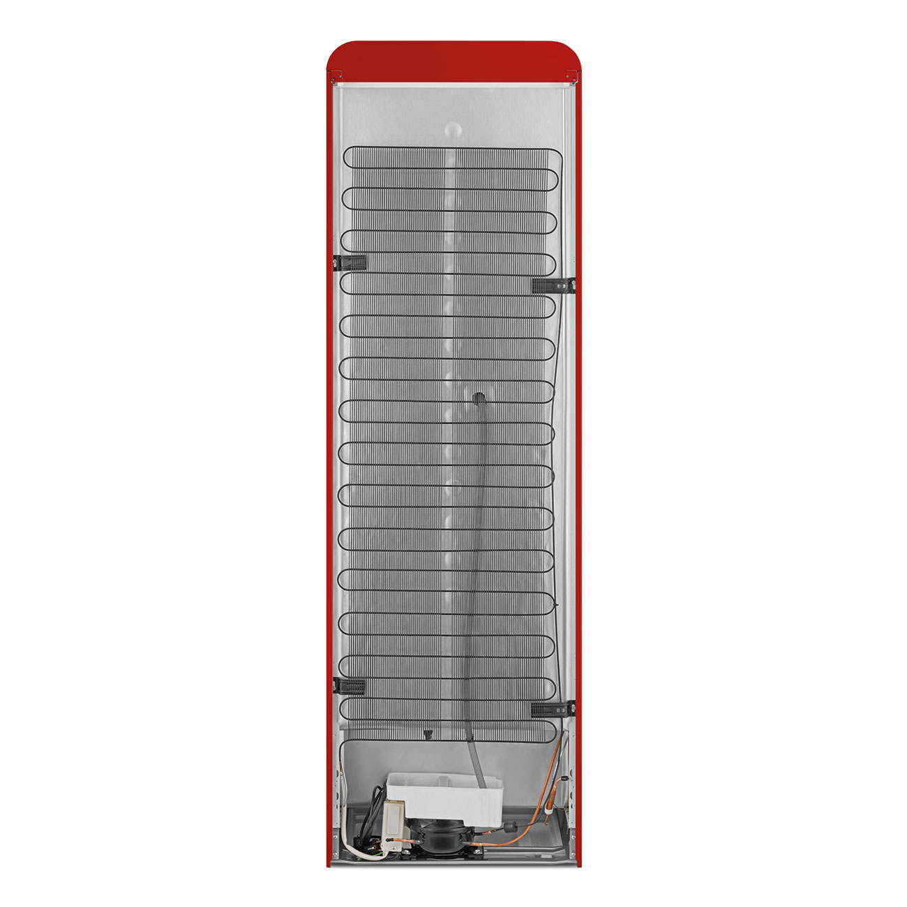 Smeg FAB32RRD5 Kühl-Gefrierkombination Rechtsanschlag Rot 50s Style, EEK: D