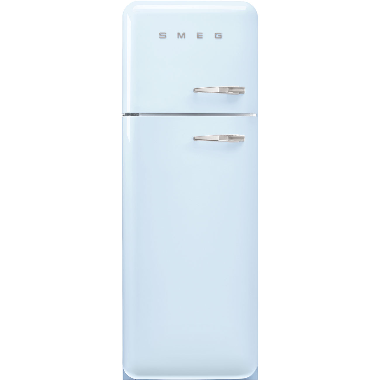 Smeg FAB30LPB5 Kühl-/Gefrierkombination Linksanschlag Pastellblau 50s Style, EEK: D