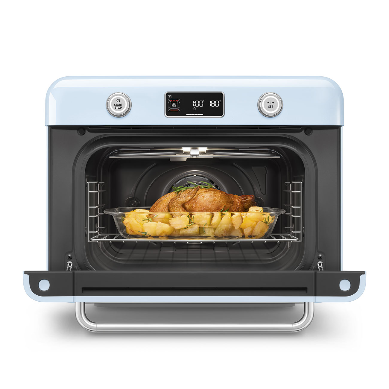 Smeg COF01PBEU Kombi-Tisch-Backofen