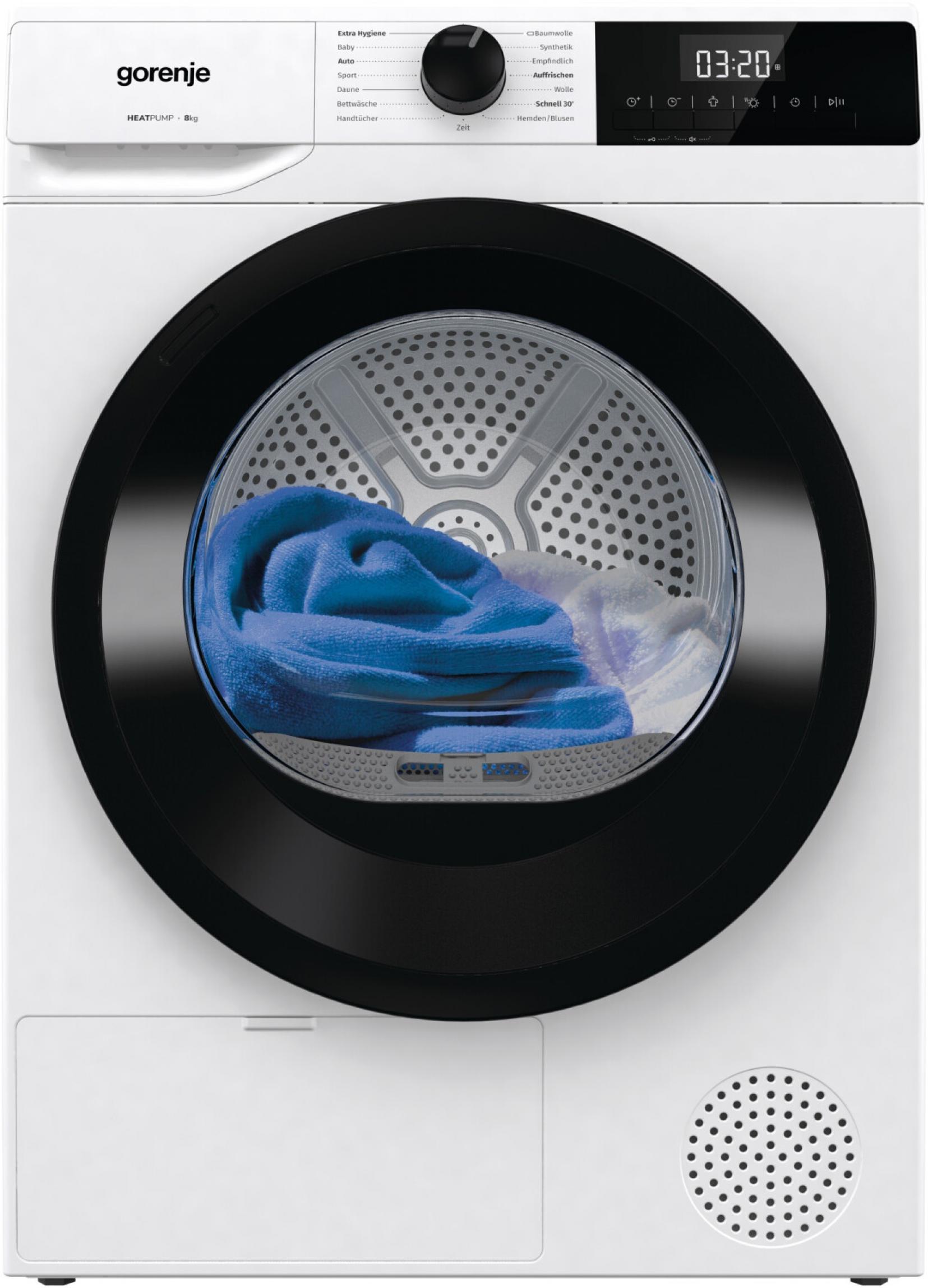 Gorenje DHNE83 Wärmepumpetrockner 8 KG