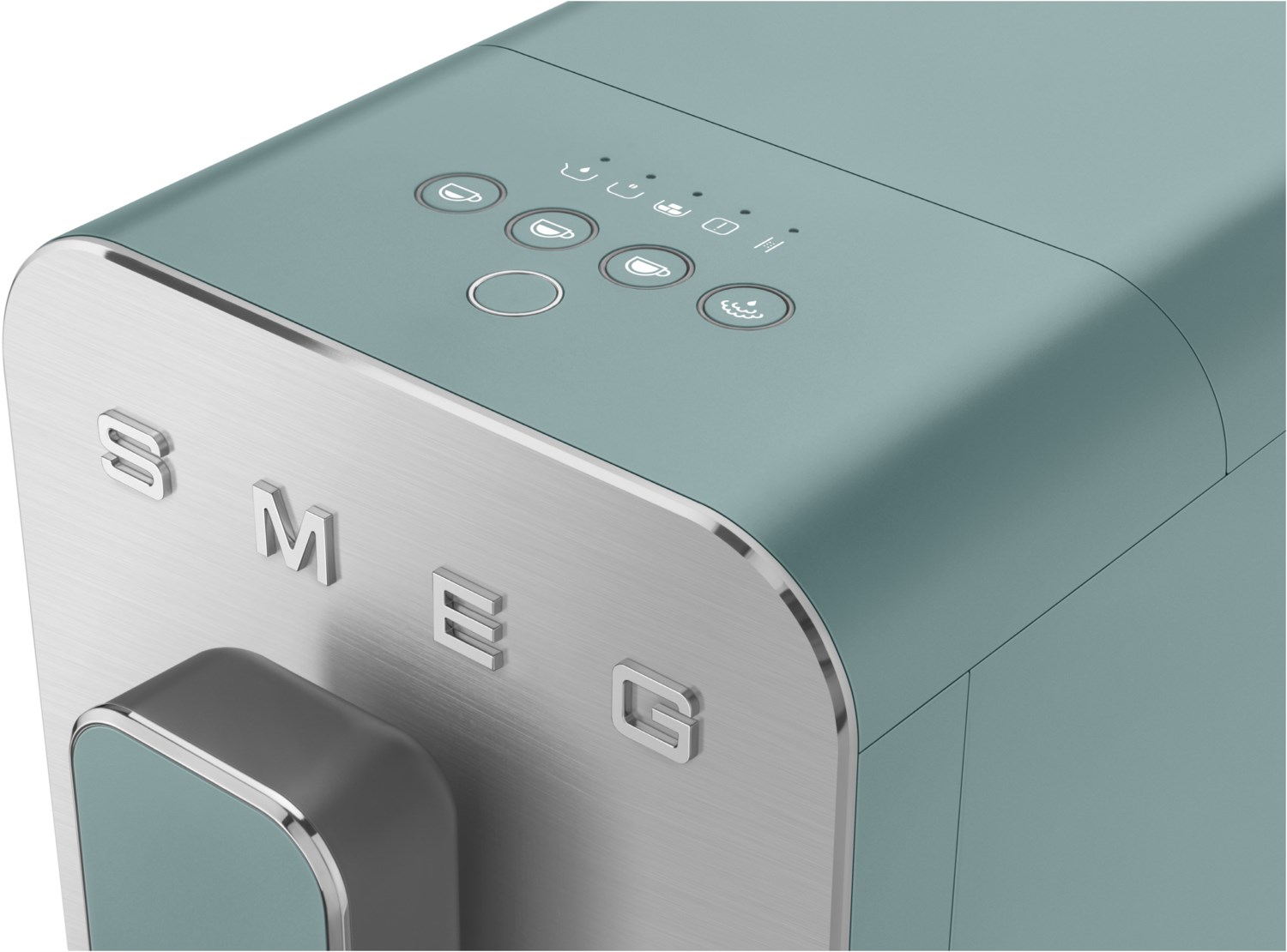 Smeg BCC12EGMEU Kaffeevollautomat emerald green-matt 50sStyle Jubiläumsaktion - 60 Monate Geräteschutz