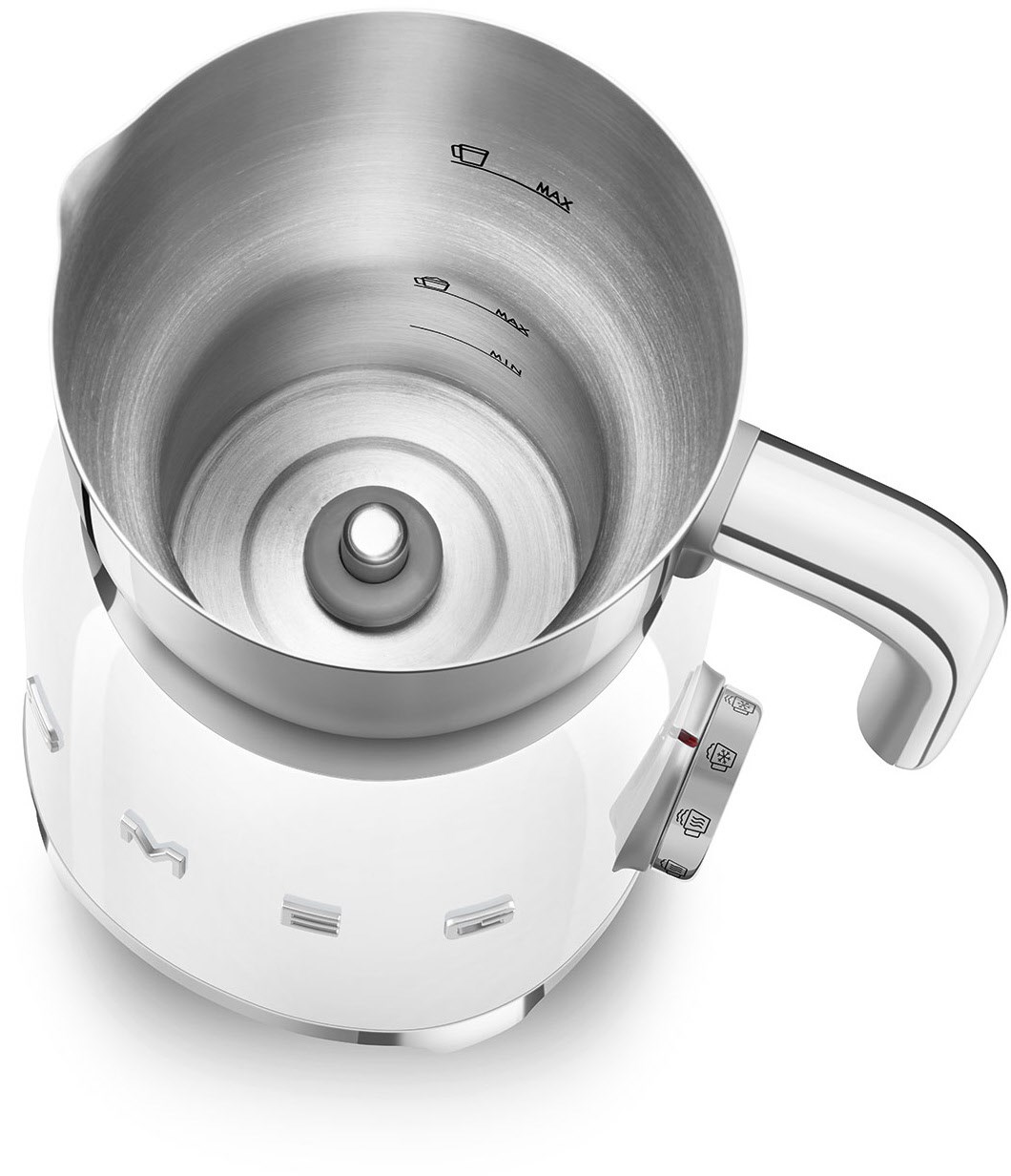 Smeg MFF11WHEU Milchaufschäumer weiß Jubiläumsaktion - 60 Monate Geräteschutz