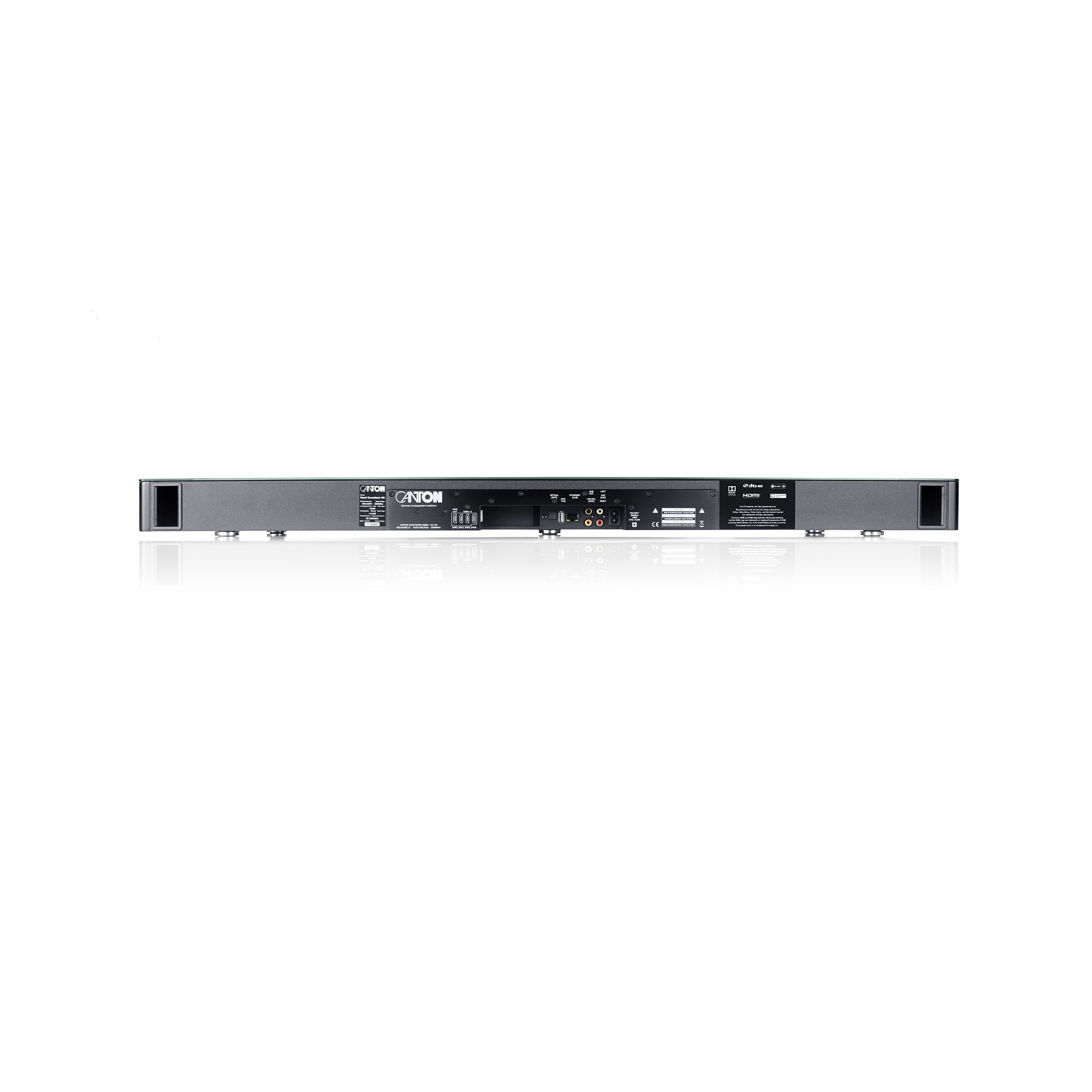 Canton Smart Sounddeck 100 V2 schwarz  Aktion