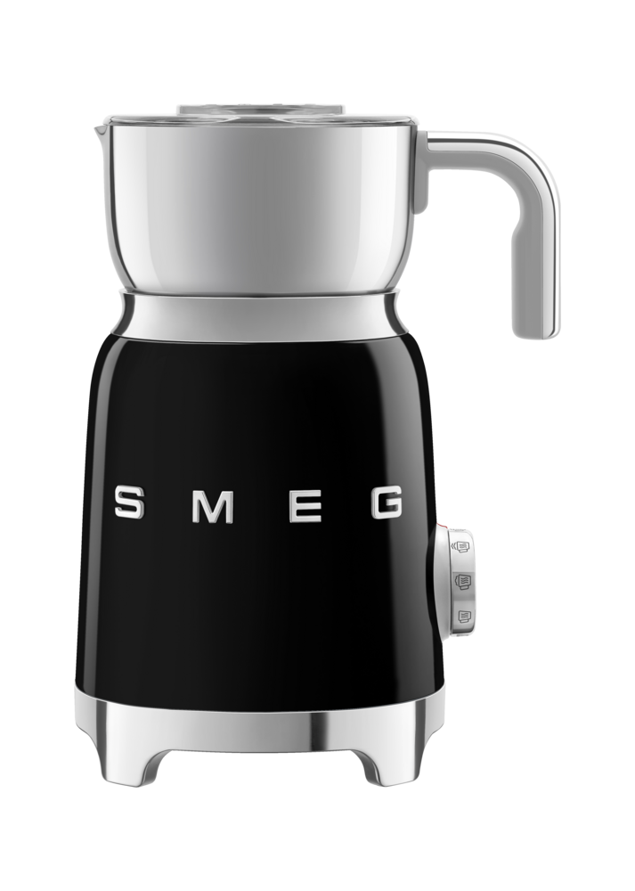 Smeg MFF11BLEU Milchaufschäumer schwarz Jubiläumsaktion - 60 Monate Geräteschutz