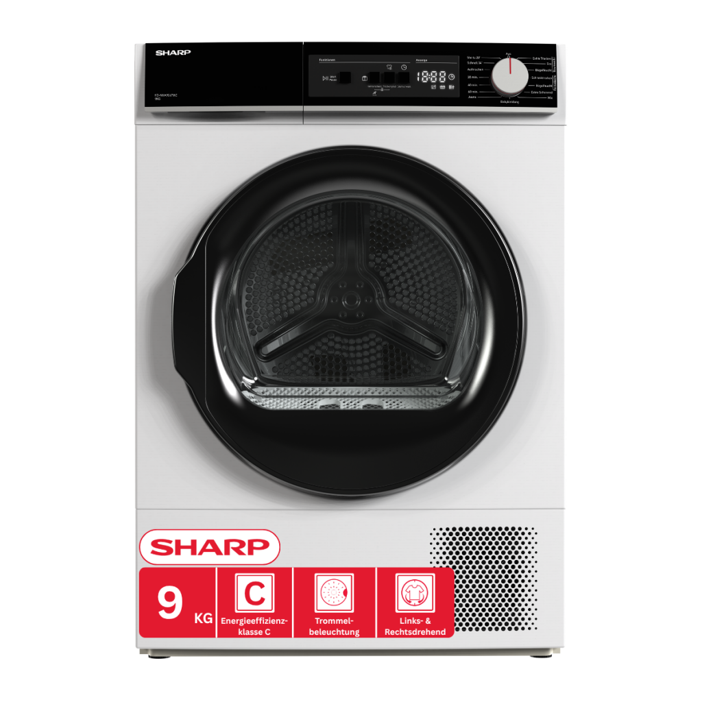 Sharp KD-NHA9G6TWC-DE Wäschetrockner 9kg
