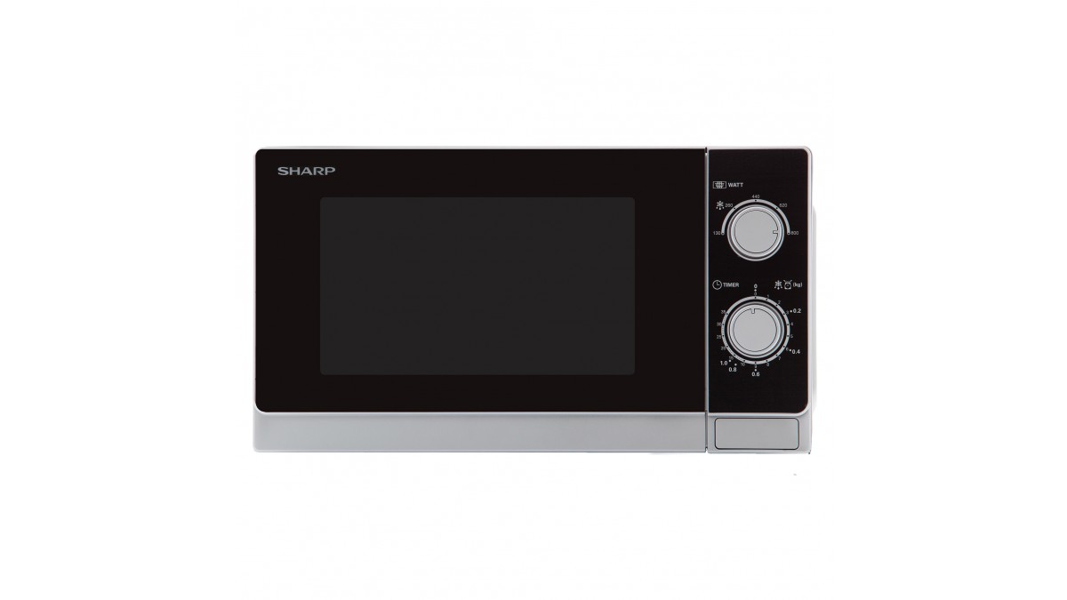 Sharp R200INW Mikrowelle Silbermetallic