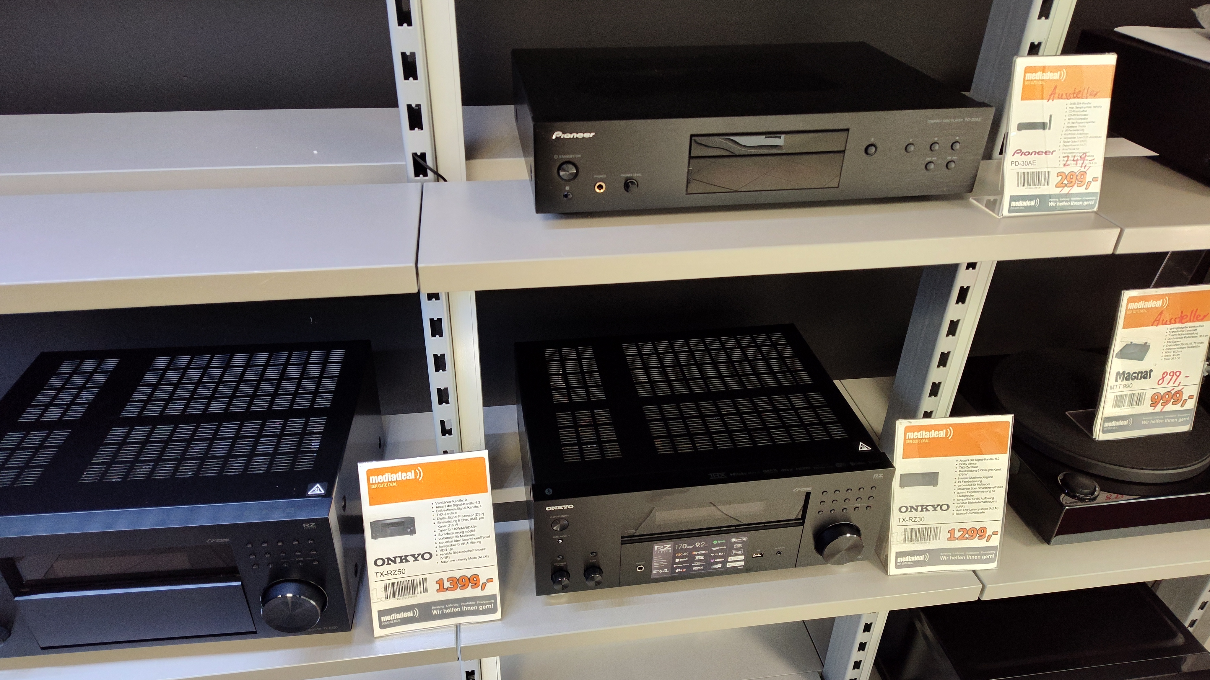 Onkyo TX-RZ50 schwarz geprüfte Kundenretoure