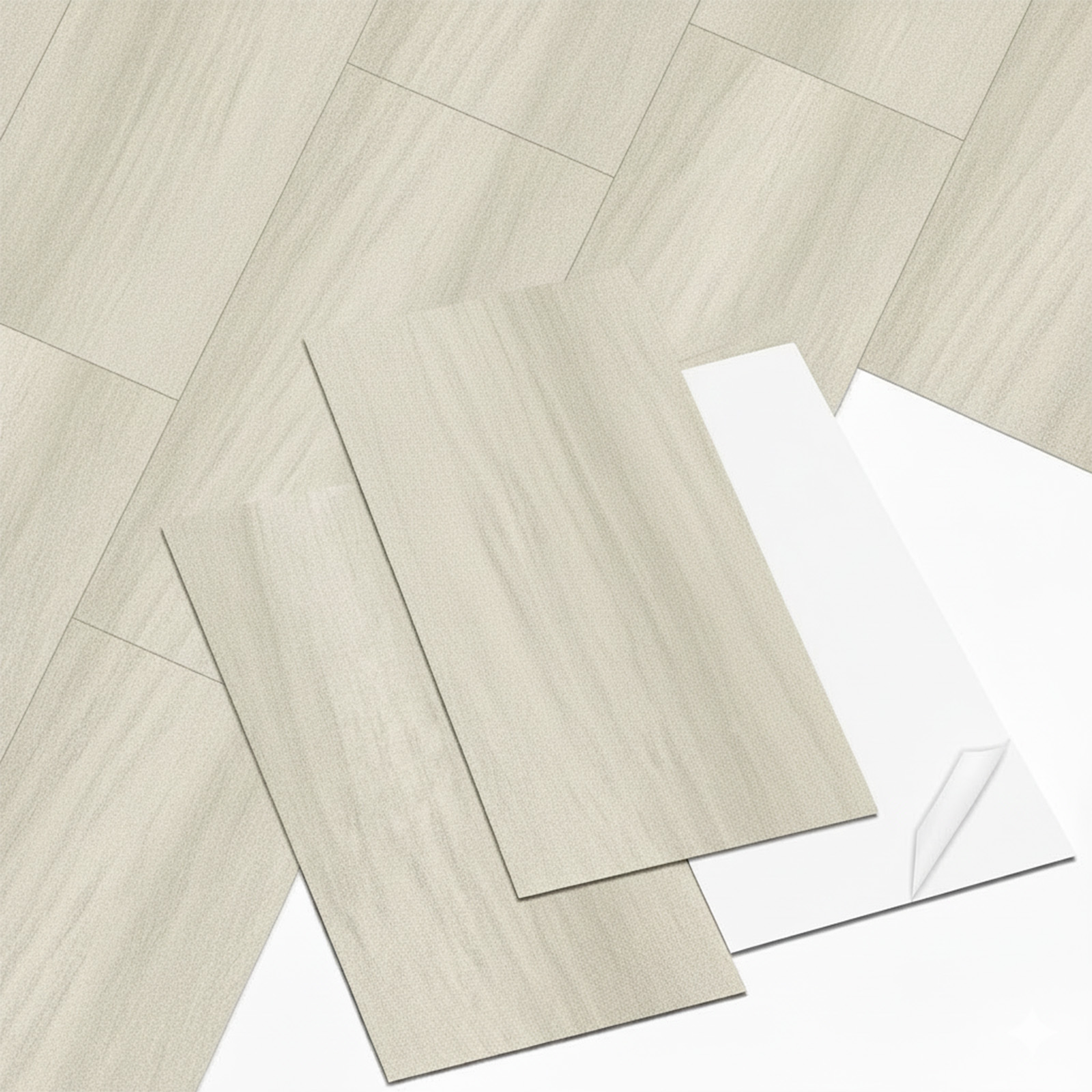 Endorphin Vinylboden selbstklebend Steinoptik in Meteorstein beige 2,97qm