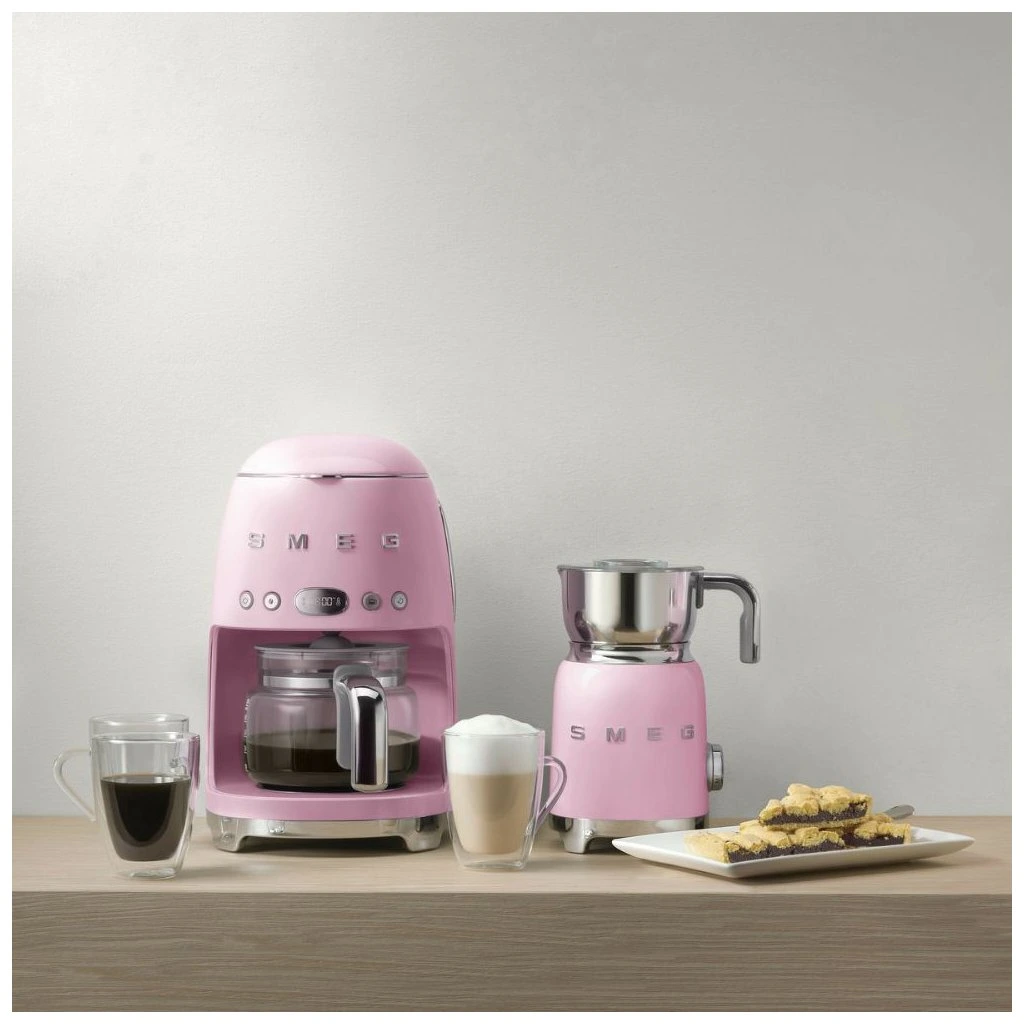 Smeg DCF02PKEU Filterkaffeemaschine Cadillac Pink 50s Style Jubiläumsaktion - 60 Monate Geräteschutz