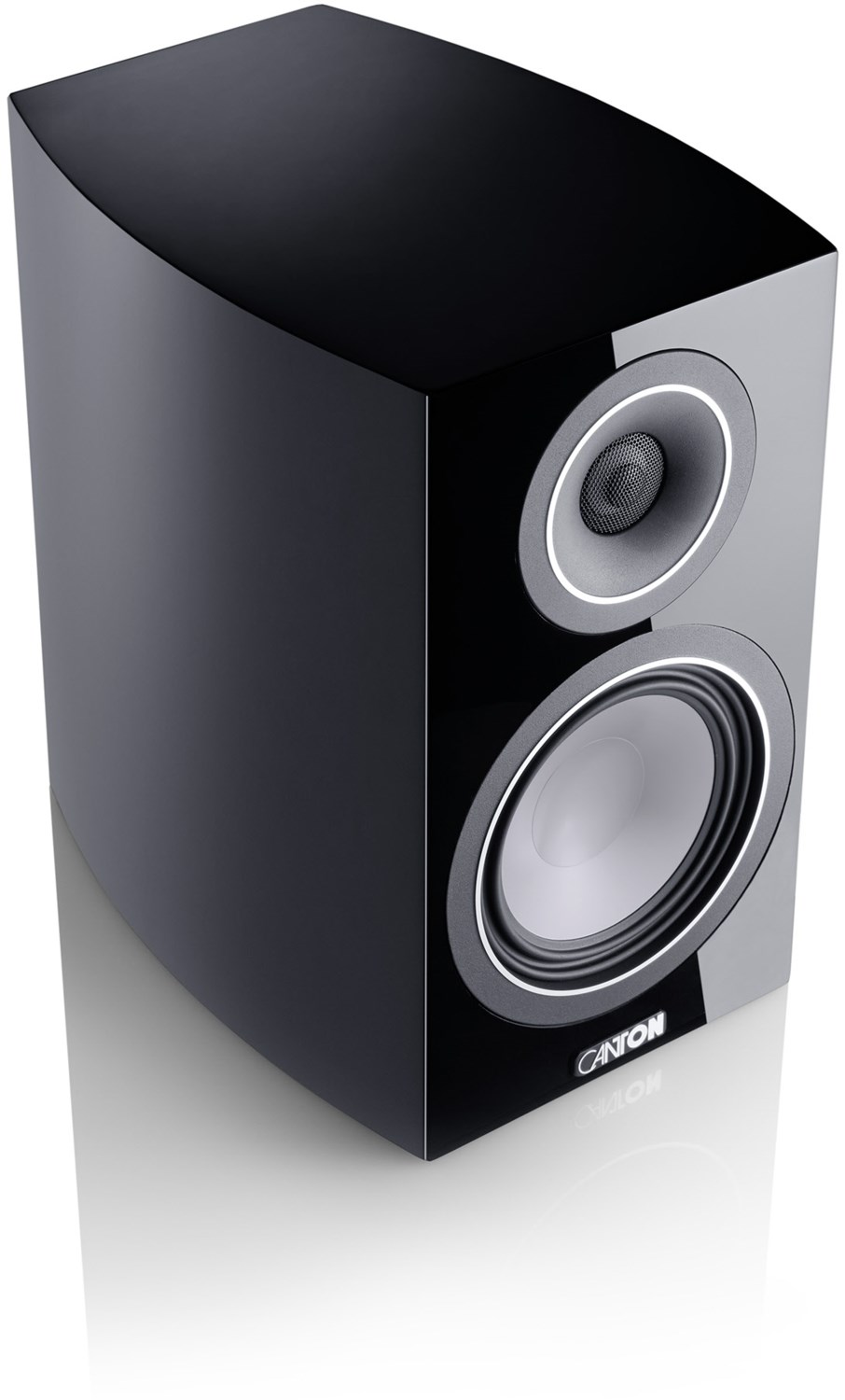 Canton Vento 20 schwarz highgloss Paar  Sonder Aktion