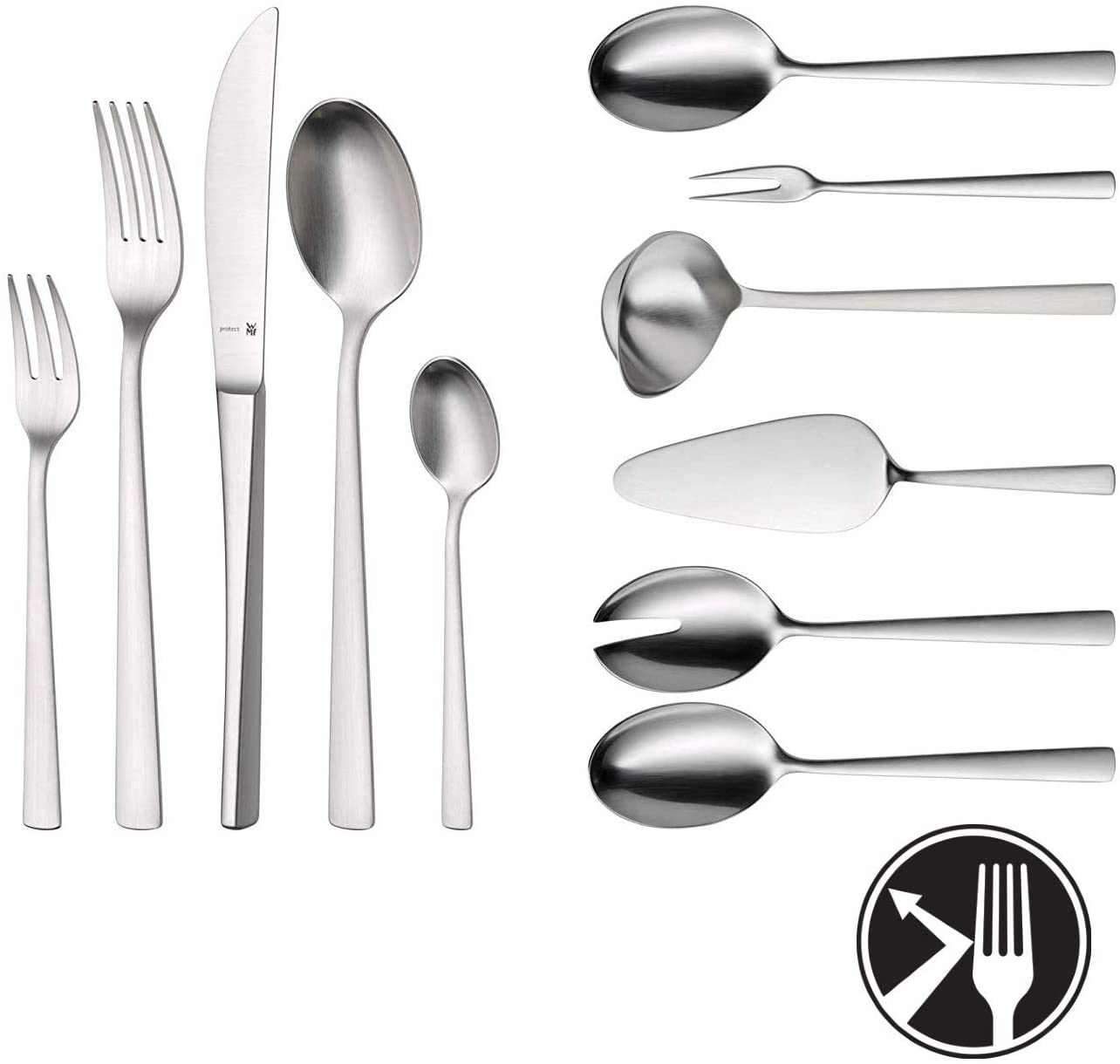 WMF 1158006331 Besteck-Set 66-teilig Corvo CROM. PROTECT