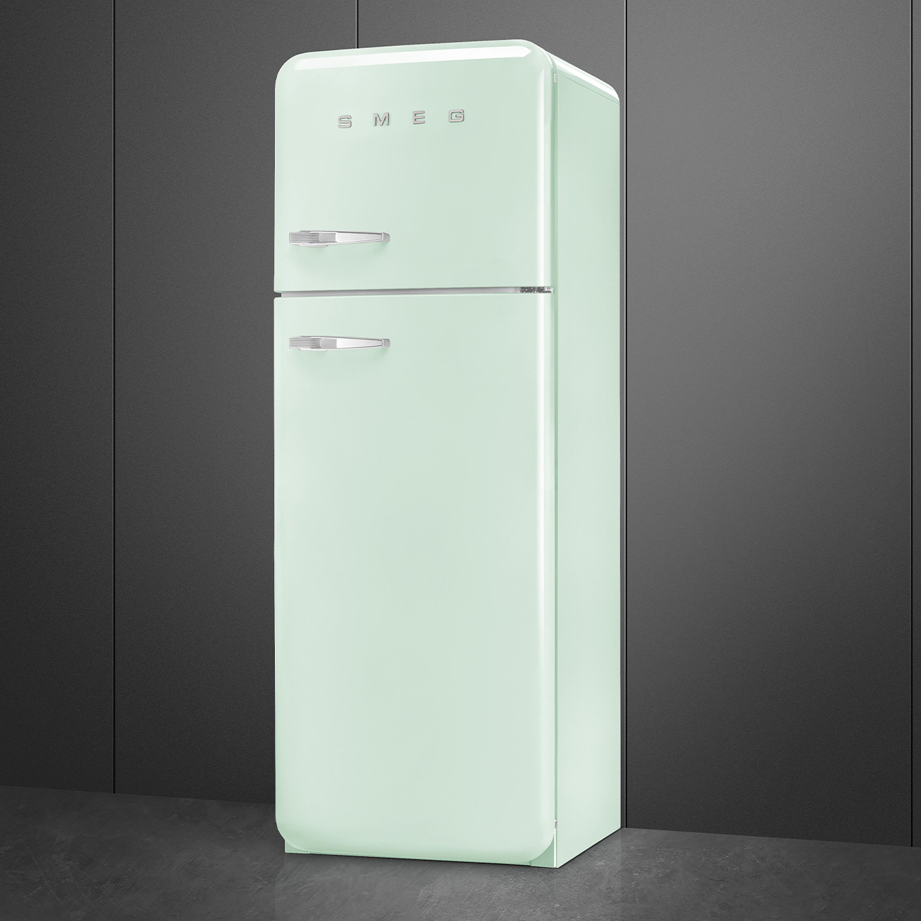 Smeg FAB30RPG6 Kühl-/Gefrierkombination Pastellgrün Rechtsanschlag EEK: C 2026 Modell