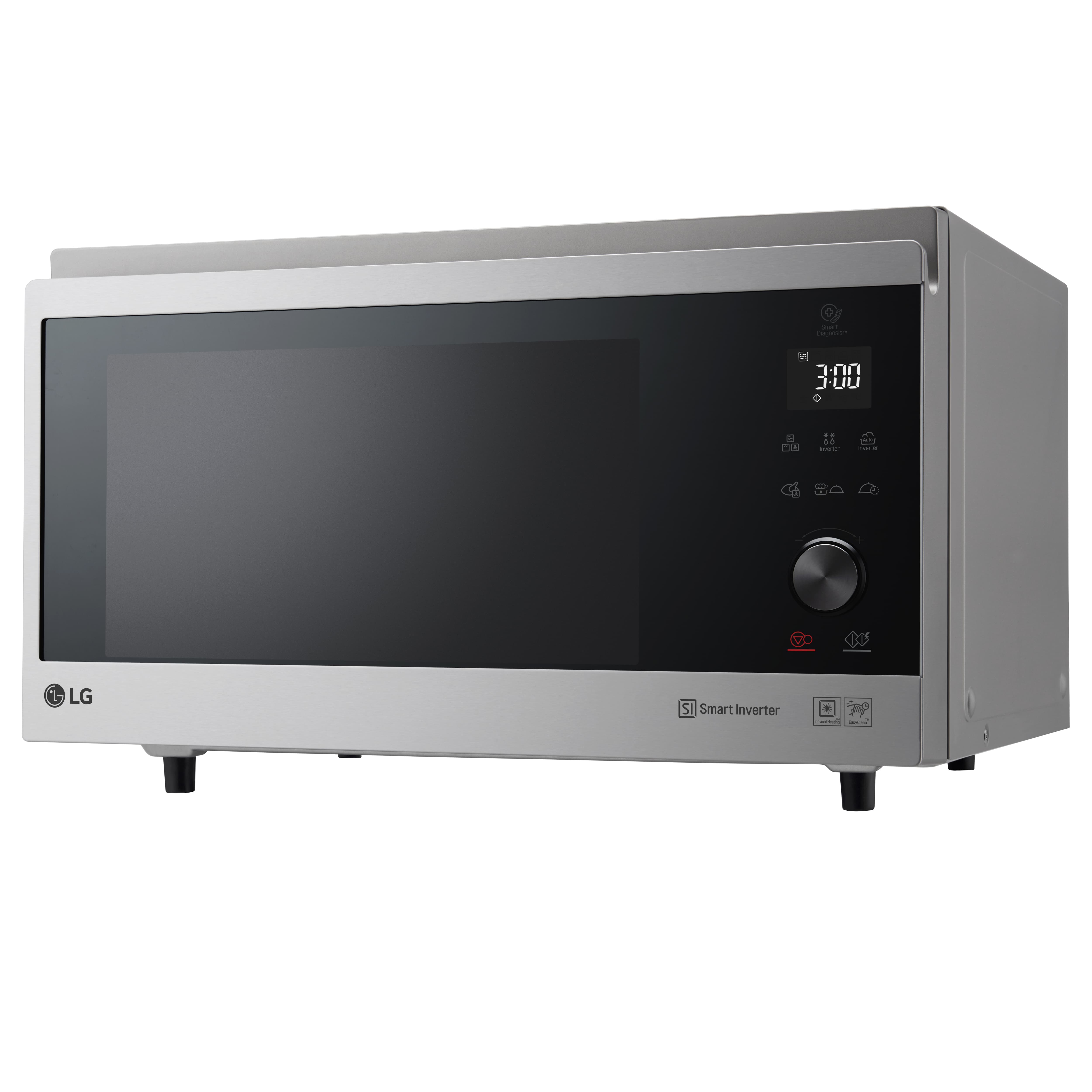 LG MJ3965ACS Kombi-Mikrowelle, Heißluftofen, 4-in-1 Smart Inverter