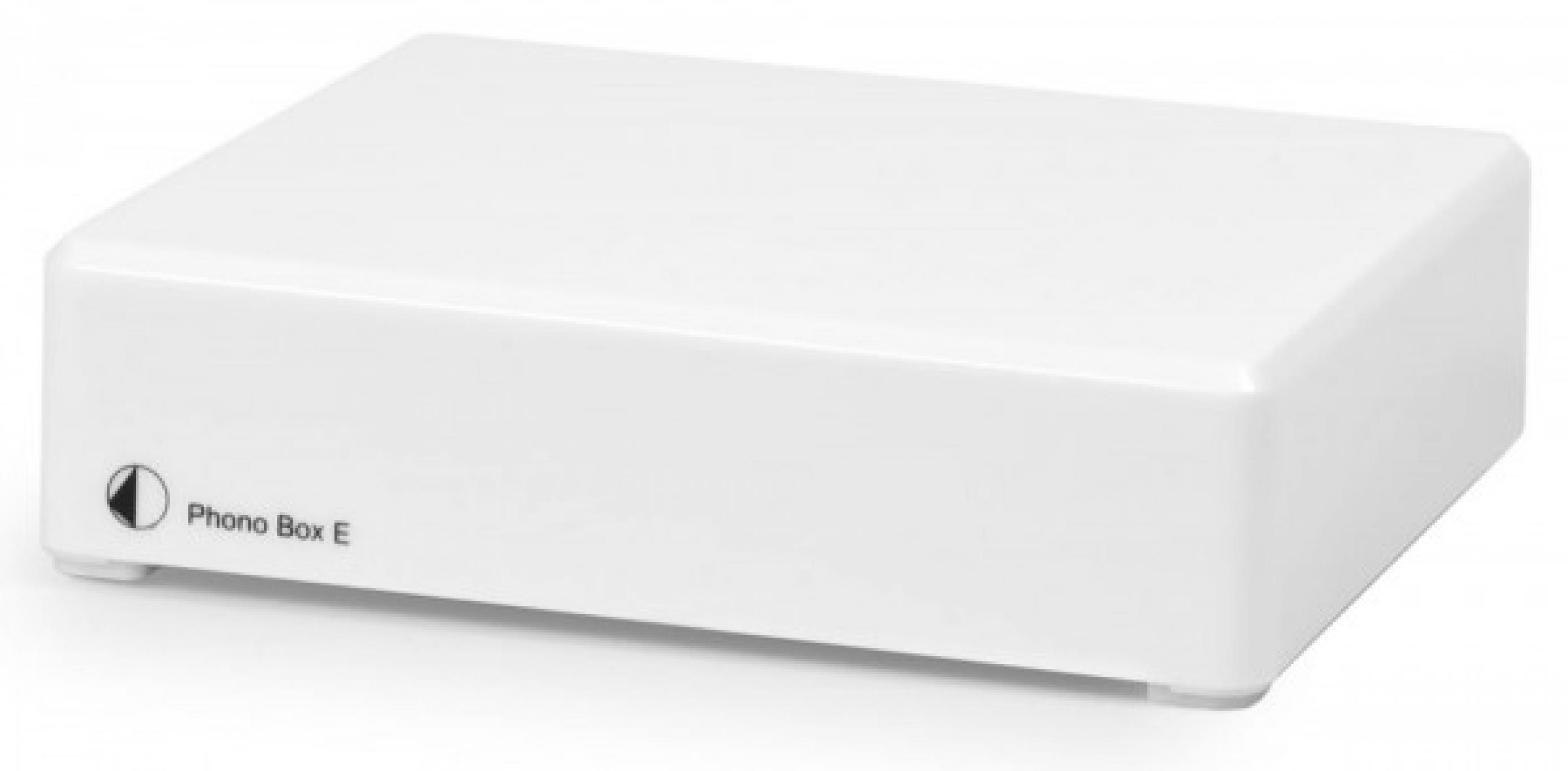 Pro-Ject Phono Box E Hochglanz Weiß