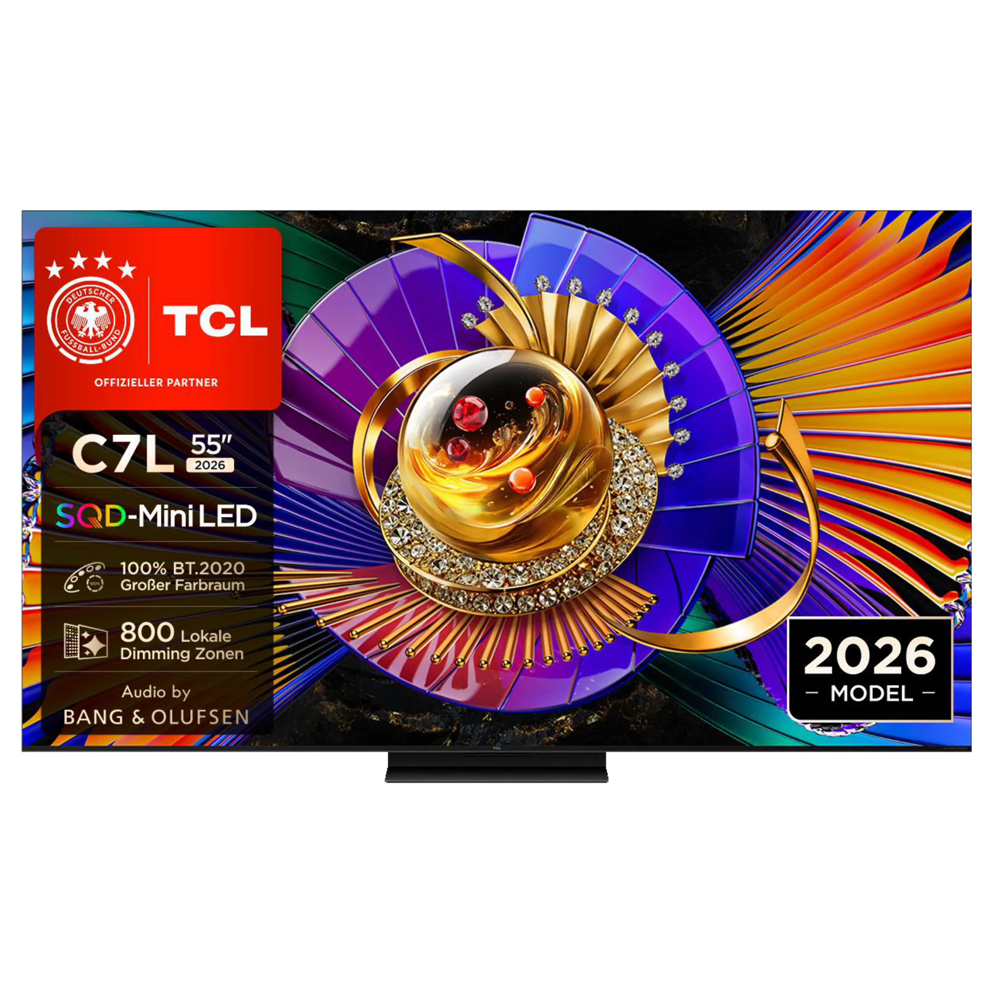 TCL 55C7L SQD-Mini LED TV, Ultra HD, Smart-TV, 144Hz, 55 Zoll 2026