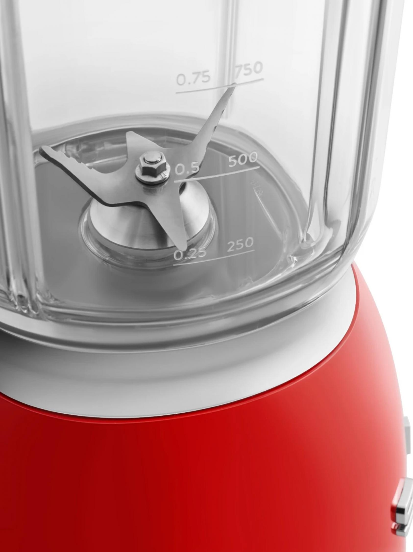 Smeg BLF03RDEU Standmixer rot 50s Style Jubiläumsaktion - 60 Monate Geräteschutz