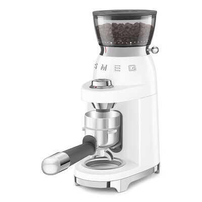 Smeg CGF03WHEU Kaffeemühle 50`s Style Weiß