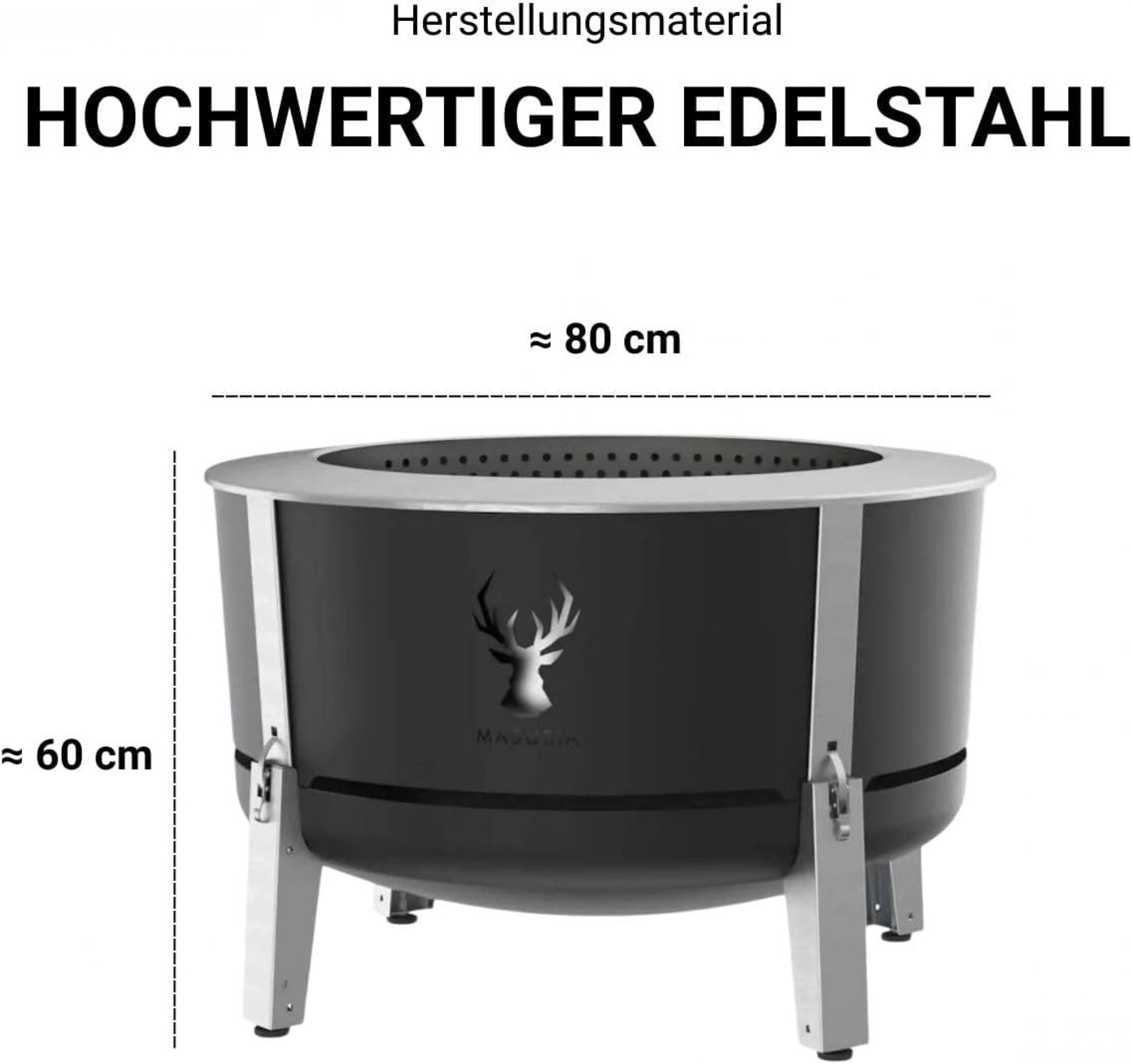 Masuria Wild Alpha 800 Schwarz Hirsch