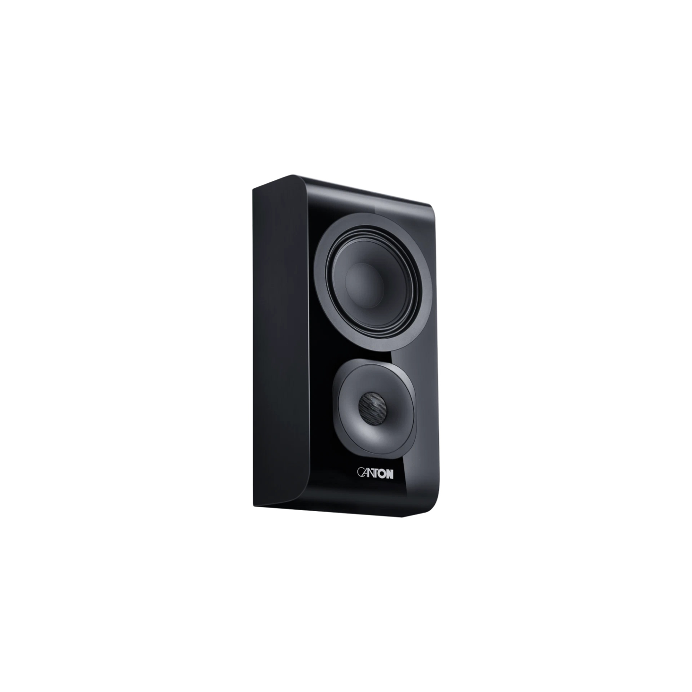 Canton Vento 11 schwarz highgloss Paar  Sonder Aktion