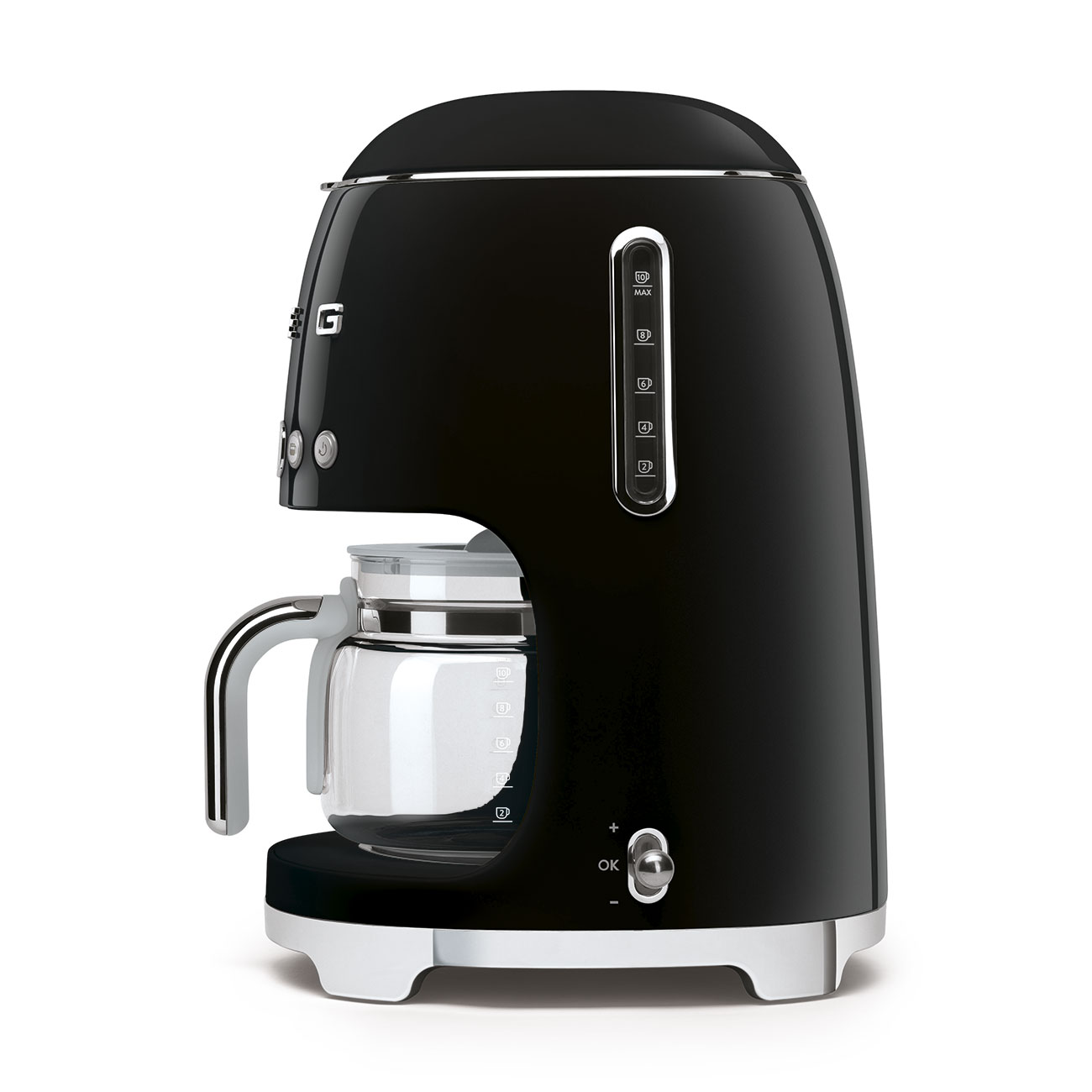 Smeg DCF02BLEU Filterkaffeemaschine Schwarz 50s Style