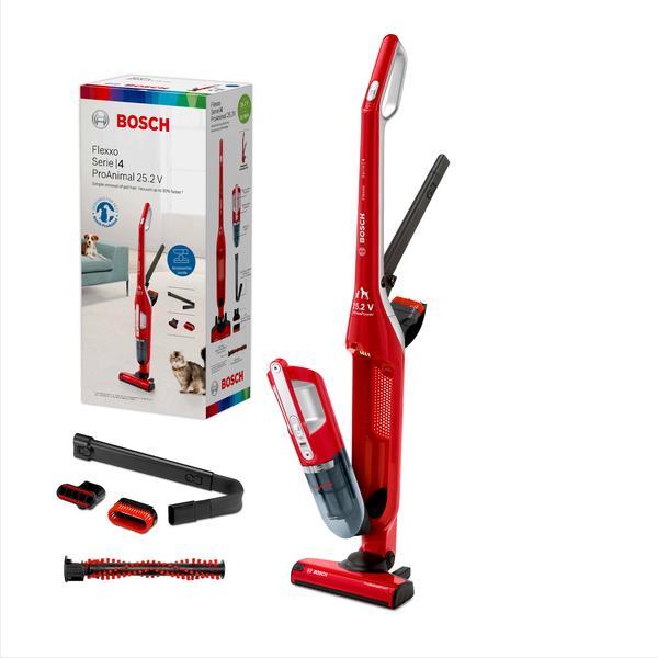 Bosch BBH3ZOO25 Serie 4 Flexxo 25.2V Rot
