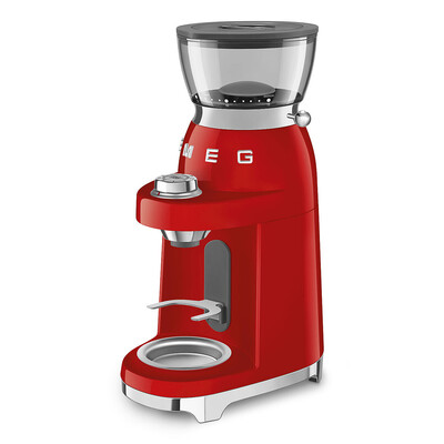Smeg CGF03RDEU Kaffeemühle 50`s Style Rot