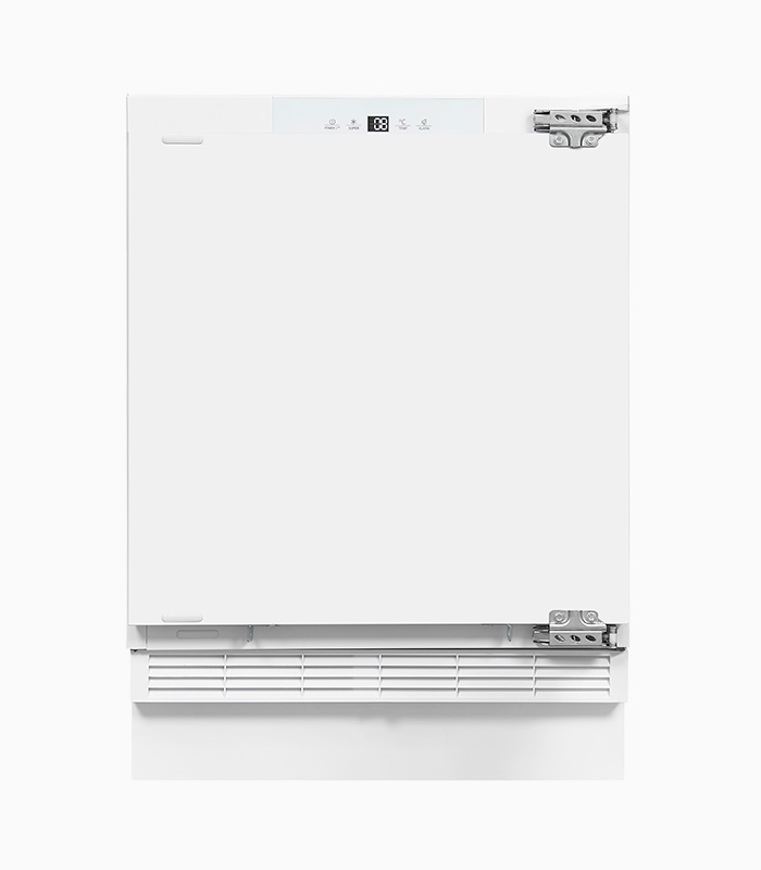 Exquisit UKS130-4-FE-010E Weiss Unterbau-Kühlschrank | 4 Sterne Fach | 104 Liter