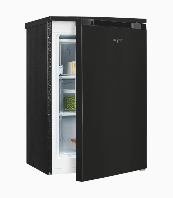Exquisit GS81-051C Gefrierschrank schwarz