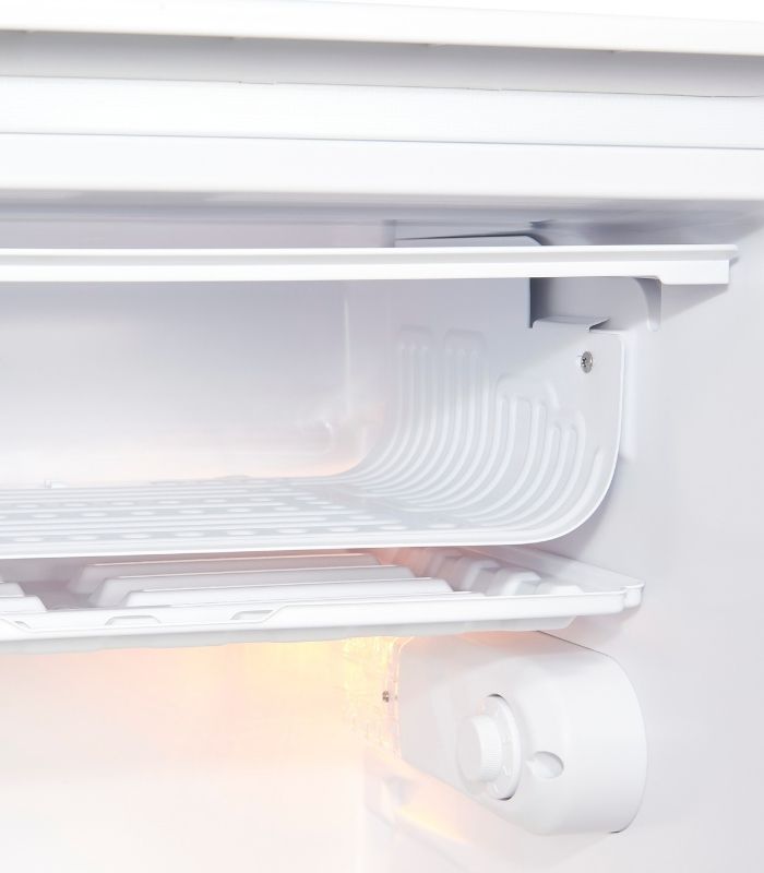 Exquisit KS116-0-041E weiss | Kühlschrank mit Gefrierfach | 0-Grad-Zone | 90 Liter