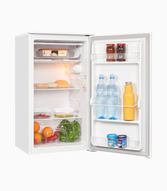 Exquisit KS116-0-041E weiss | Kühlschrank mit Gefrierfach | 0-Grad-Zone | 90 Liter
