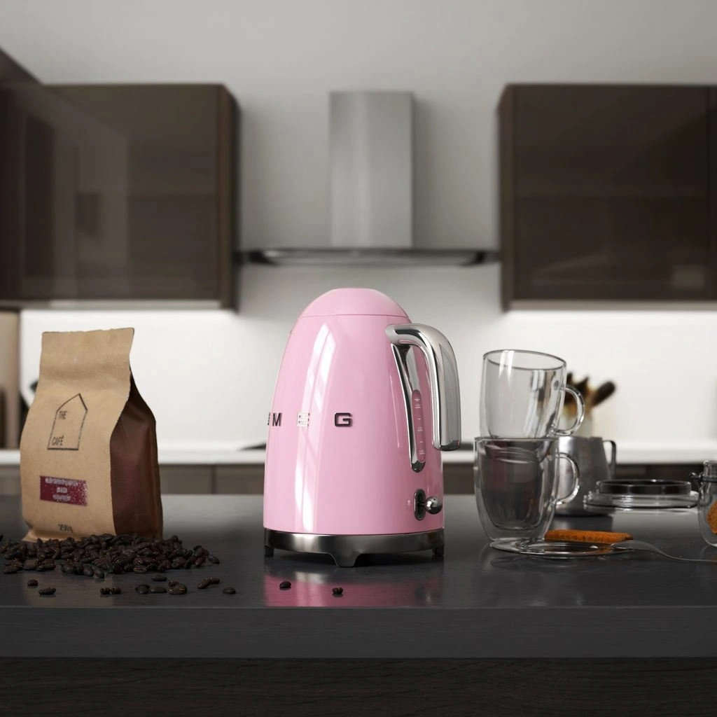 Smeg KLF03PKEU Wasserkocher Cadillac Pink / Rosa 50s Style 1,7 Liter