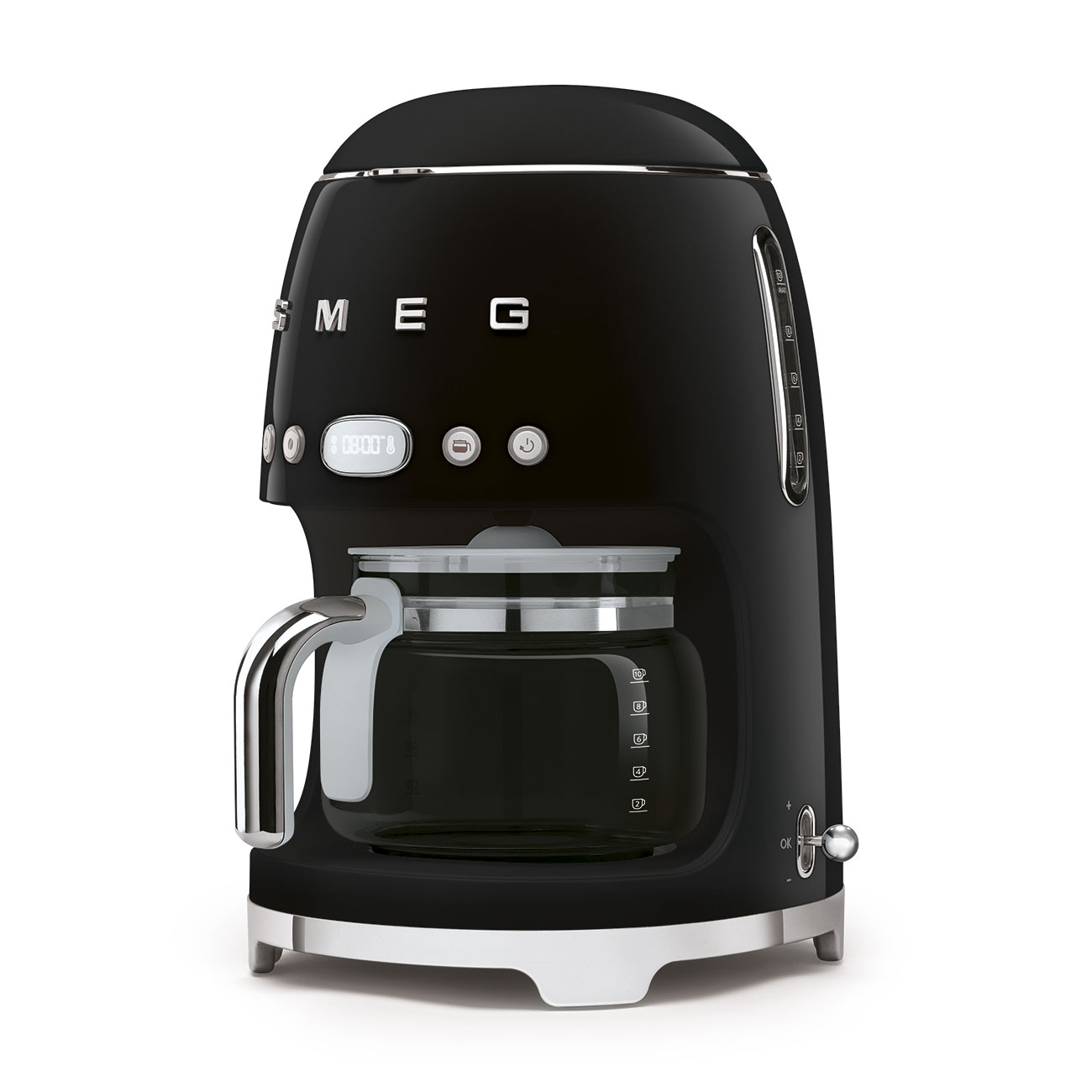 Smeg DCF02BLEU Filterkaffeemaschine Schwarz 50s Style