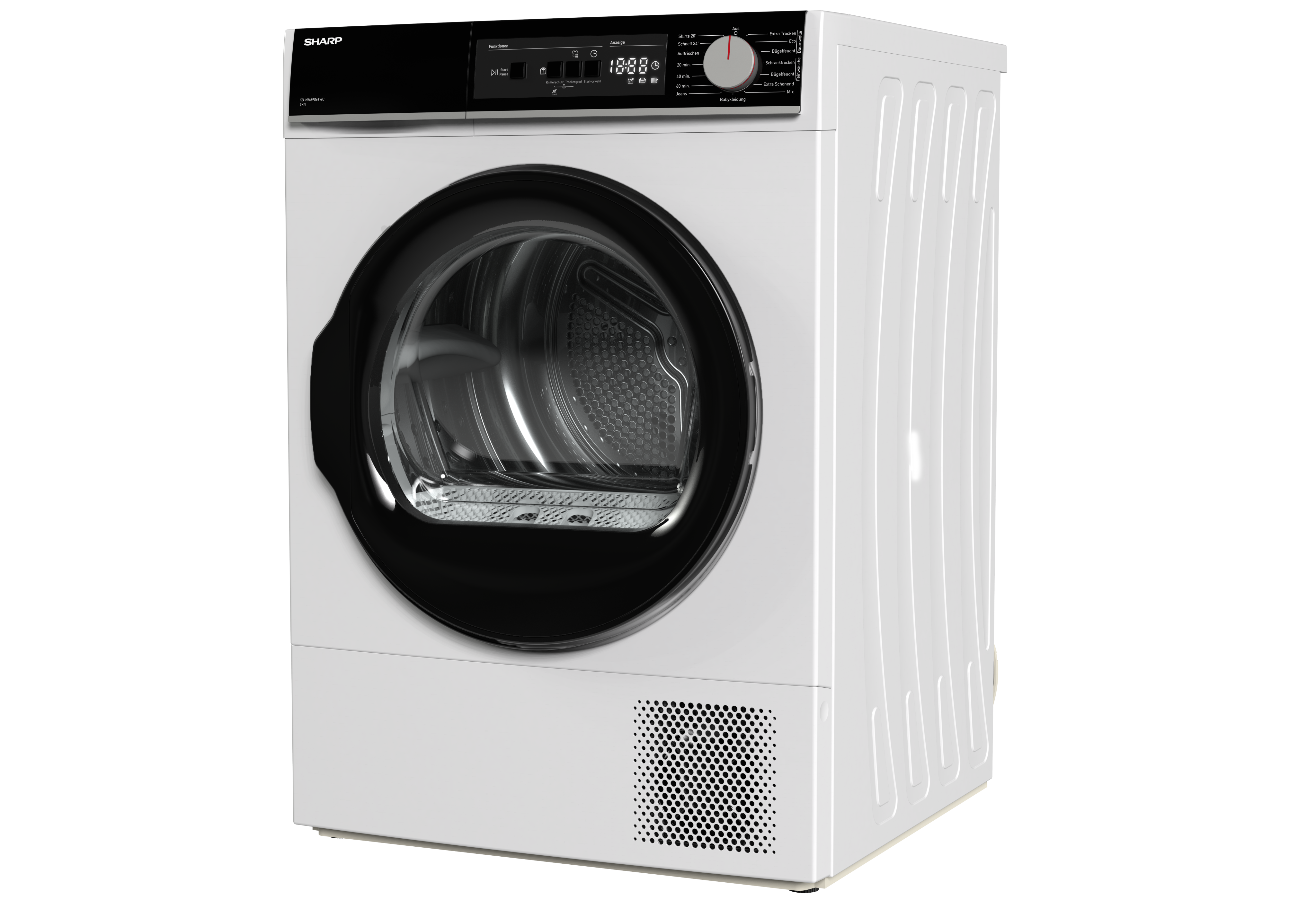 Sharp KD-NHA9G6TWC-DE Wäschetrockner 9kg