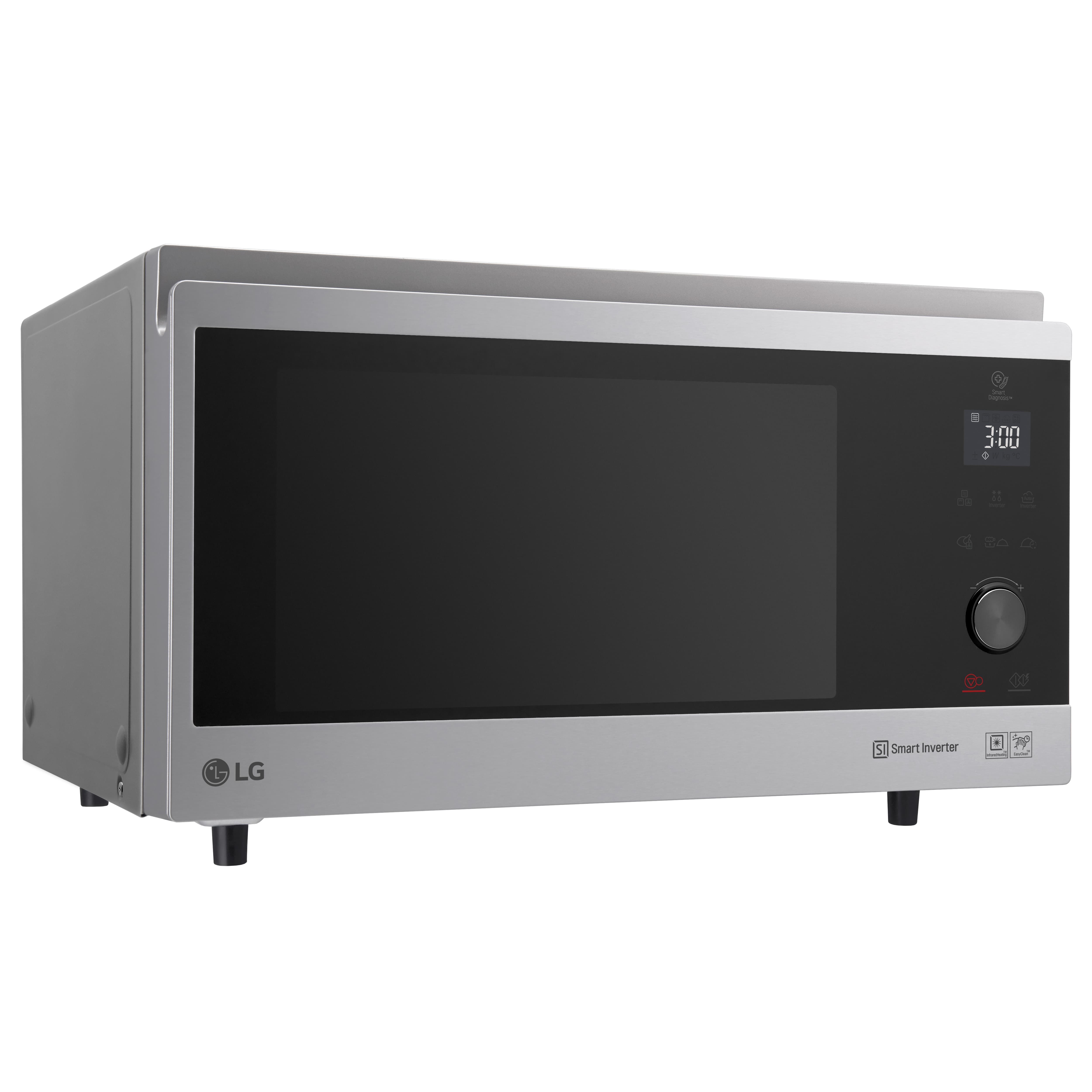 LG MJ3965ACS Kombi-Mikrowelle, Heißluftofen, 4-in-1 Smart Inverter