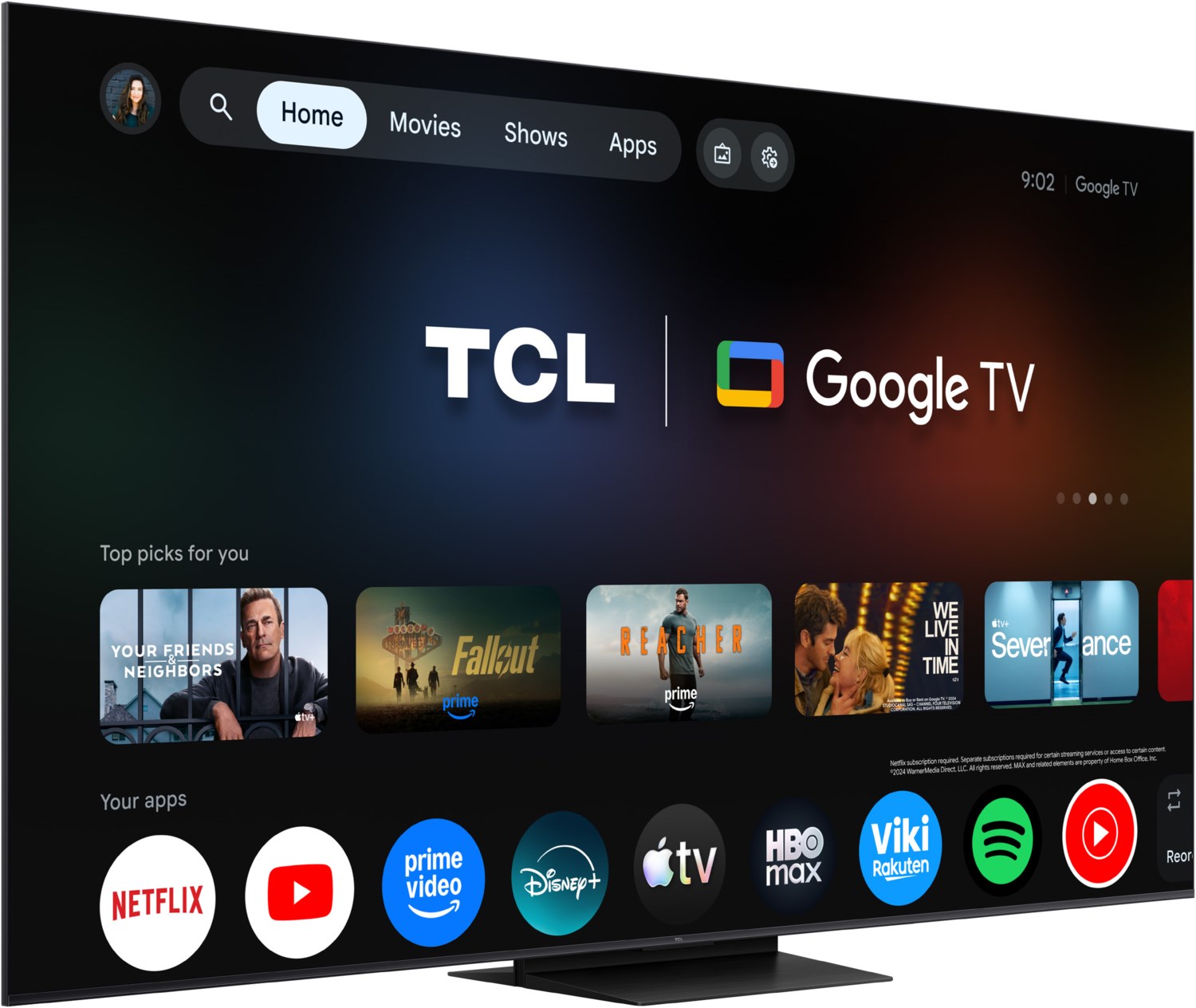 TCL 85C69K Pro QD Mini LED, Smart-TV, 120 Hz, 85 Zoll 2026