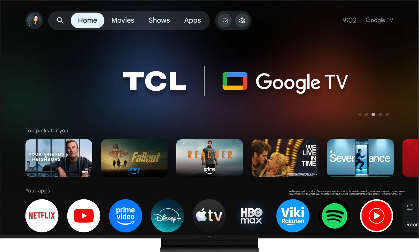 TCL 75RM7L RGB-Mini LED, 75 Zoll (190,5cm), 4K UHD, 144Hz, Smart-TV, IMAX