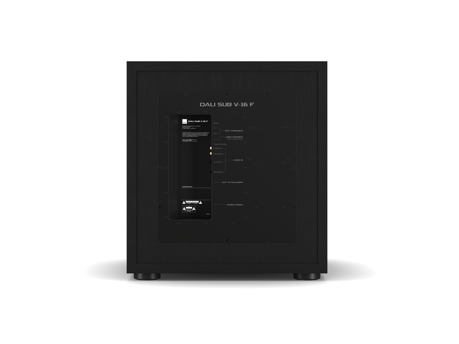 Dali SUB V-16 F BLACK ASH Stück