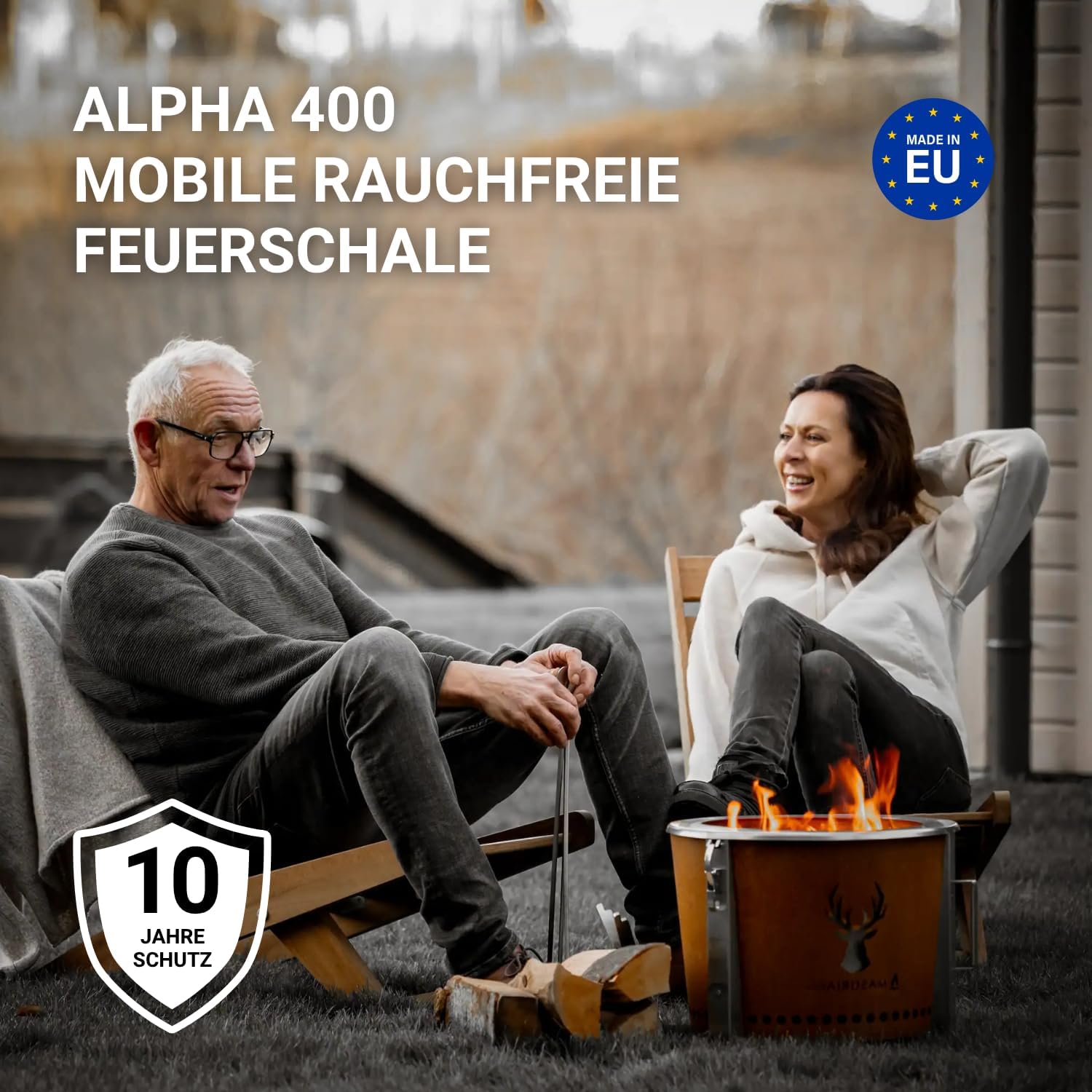 Masuria Wild Alpha 400 Corten Hirsch