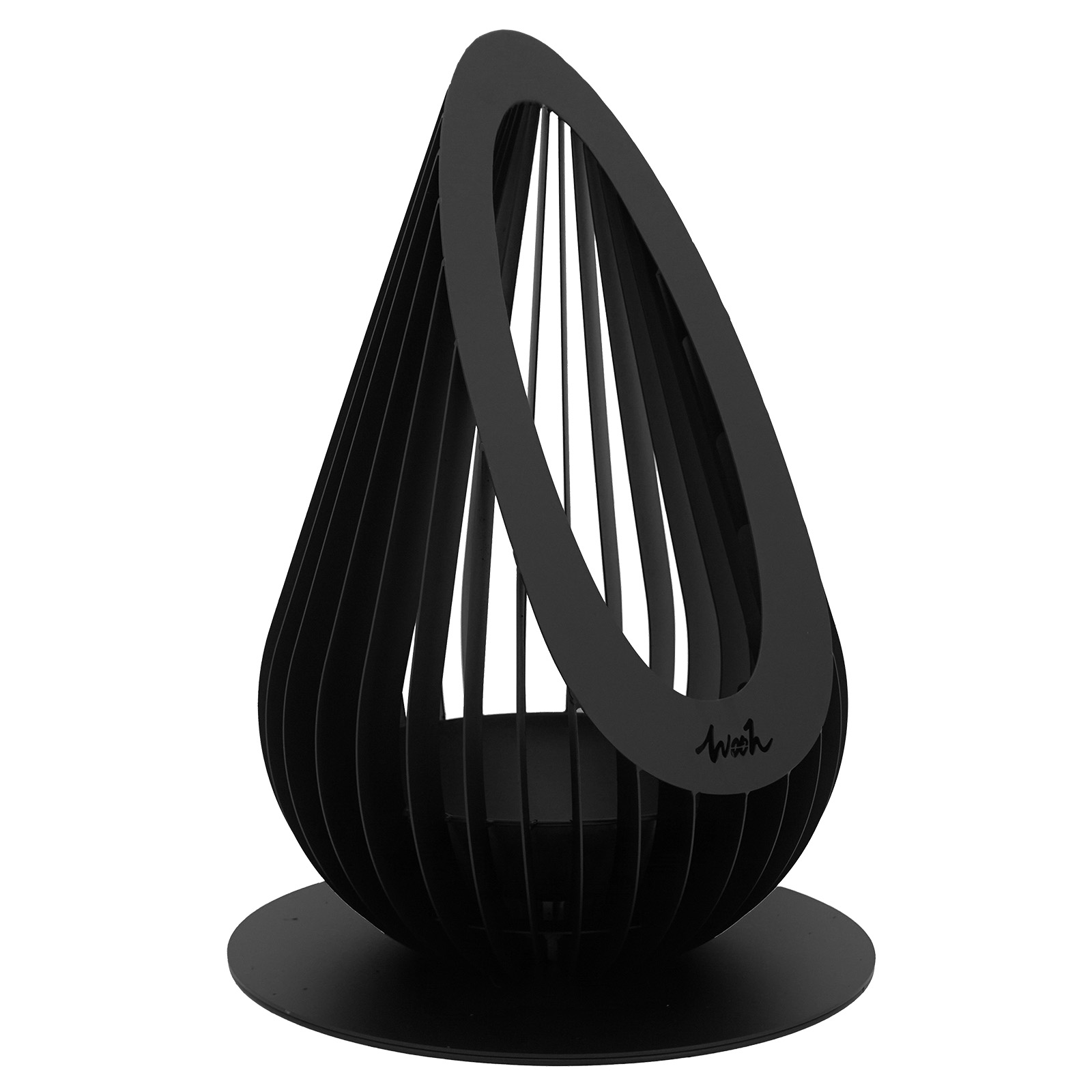 Endorphin Design Feuerkorb Luma–Wooh, medium, schwarz