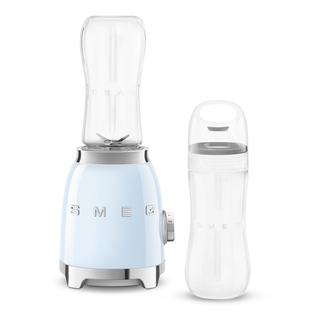 Smeg PBF01PBEU Standmixer 50s Style Pastellblau Jubiläumsaktion - 60 Monate Geräteschutz