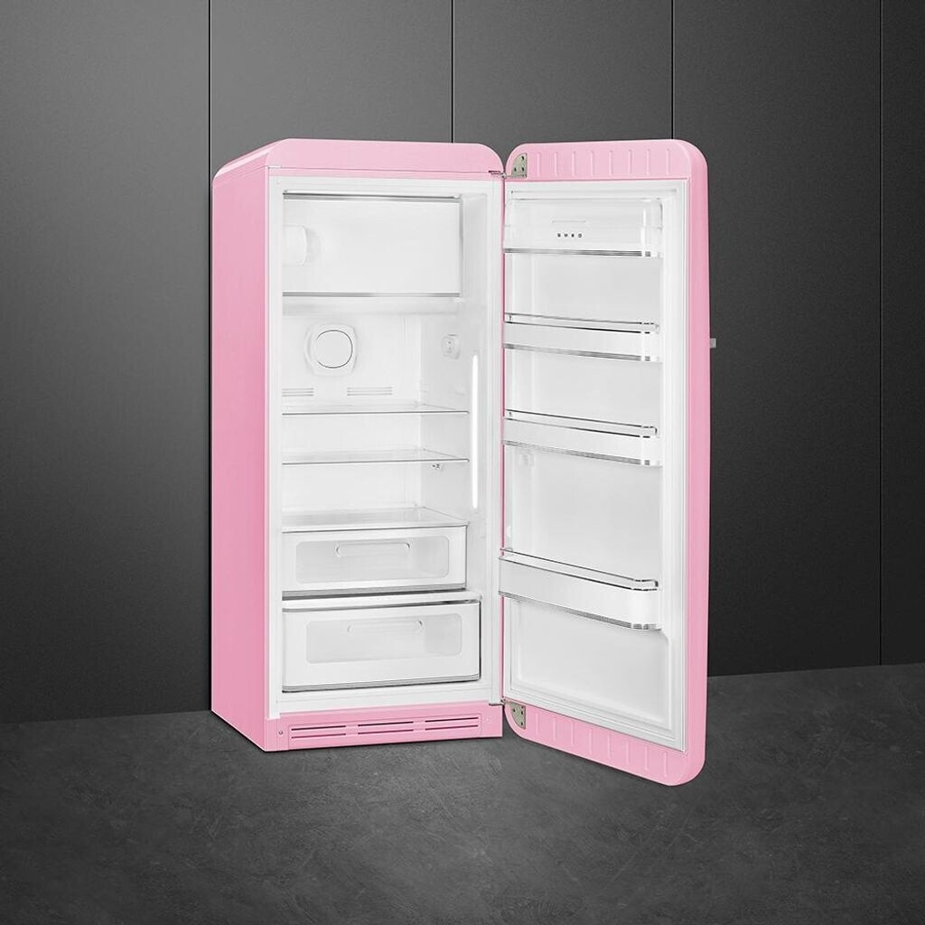 Smeg FAB28RPK5 Kühlschrank Rechtsanschlag Cadillac Pink 50`s Style, EEK: D