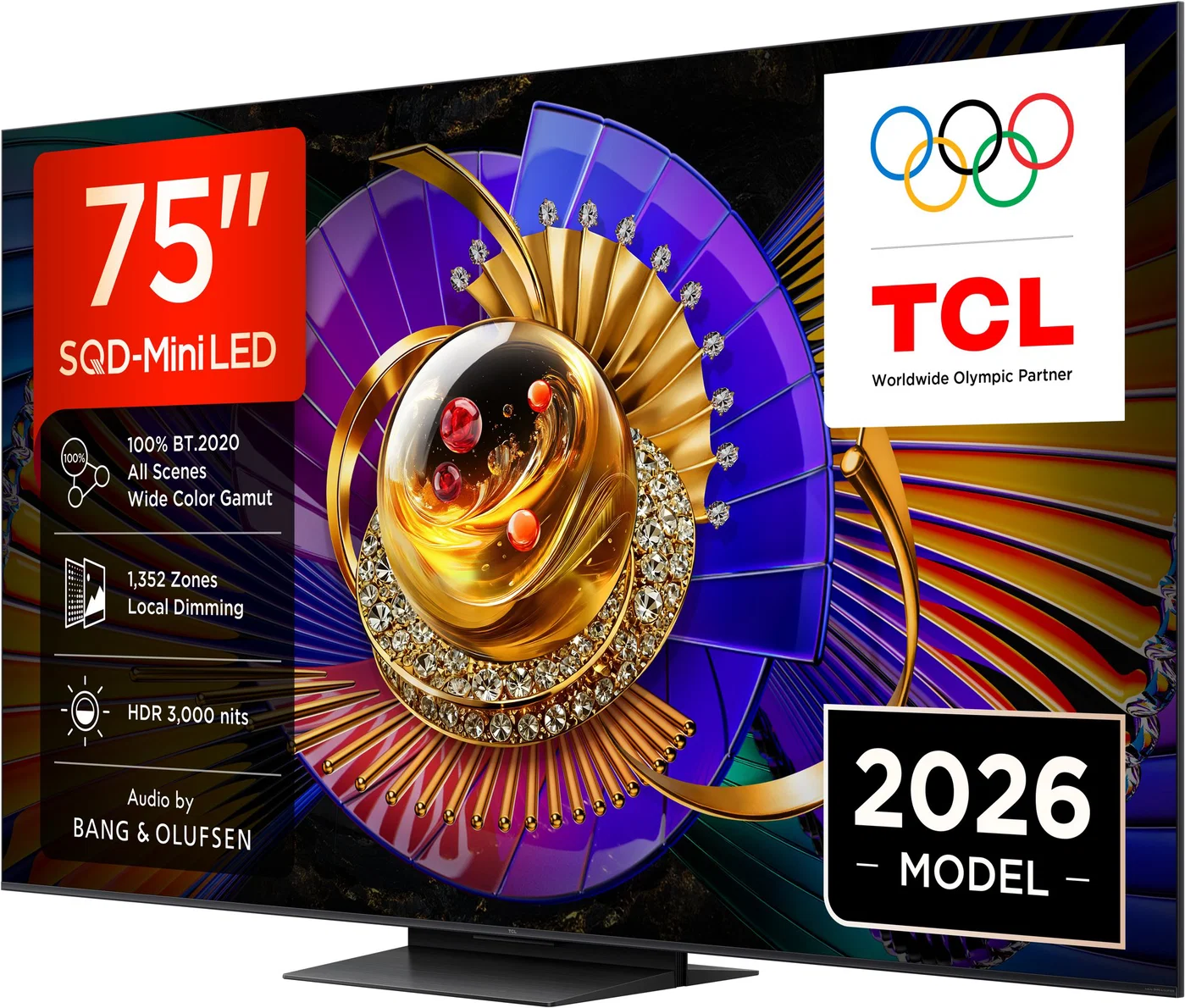 TCL 75C7L SQD-Mini LED TV, Ultra HD, Smart-TV, 144Hz, 75 Zoll 2026