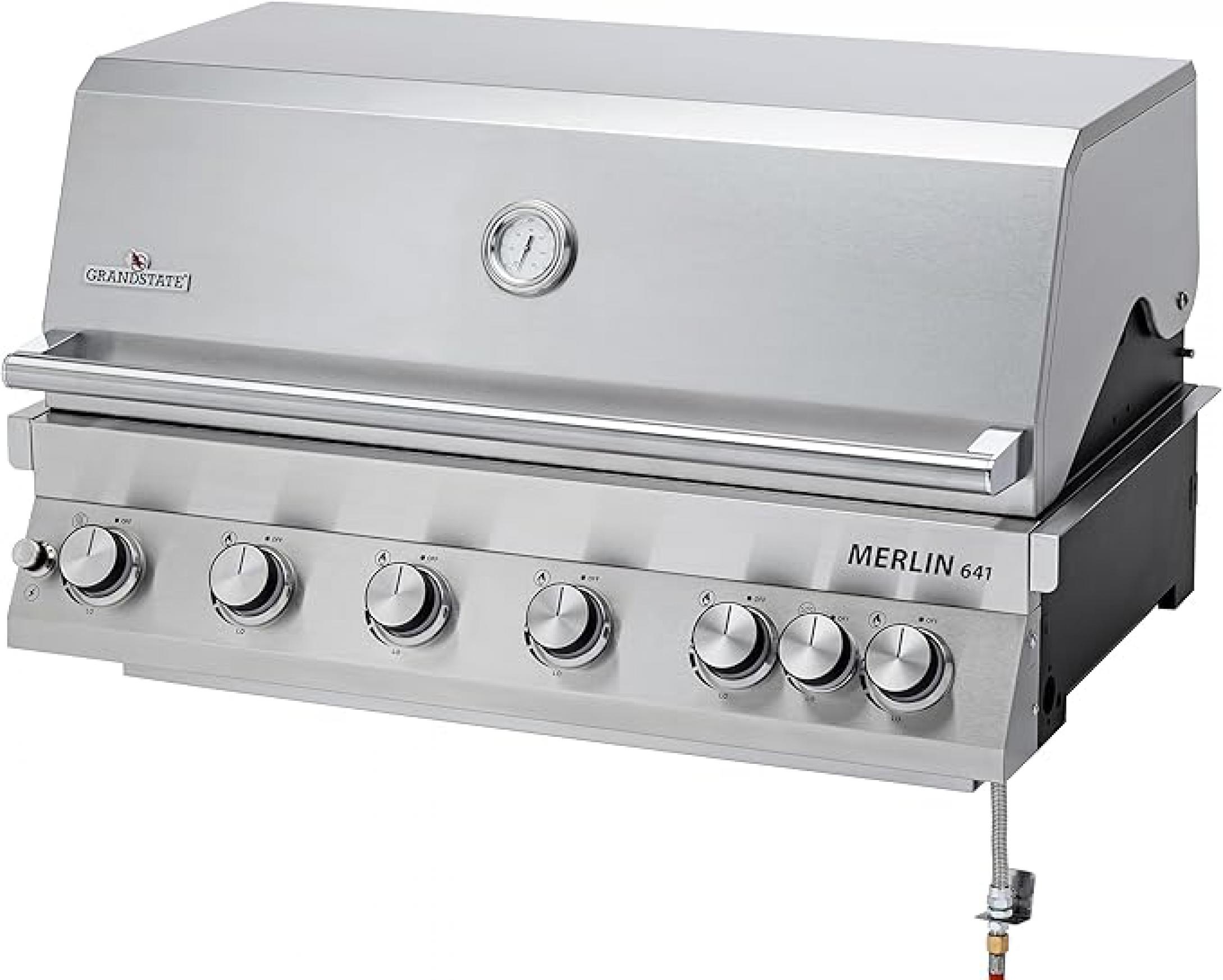 Endorphin Gasgrill Merlin silber EINBAUGRILL