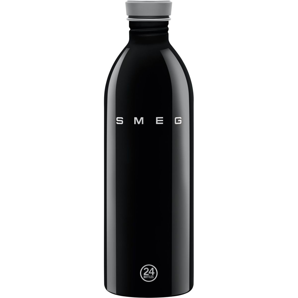 Smeg WBF02BL Edelstahlflasche 1 Liter Fassungsvermögen schwarz Aussteller