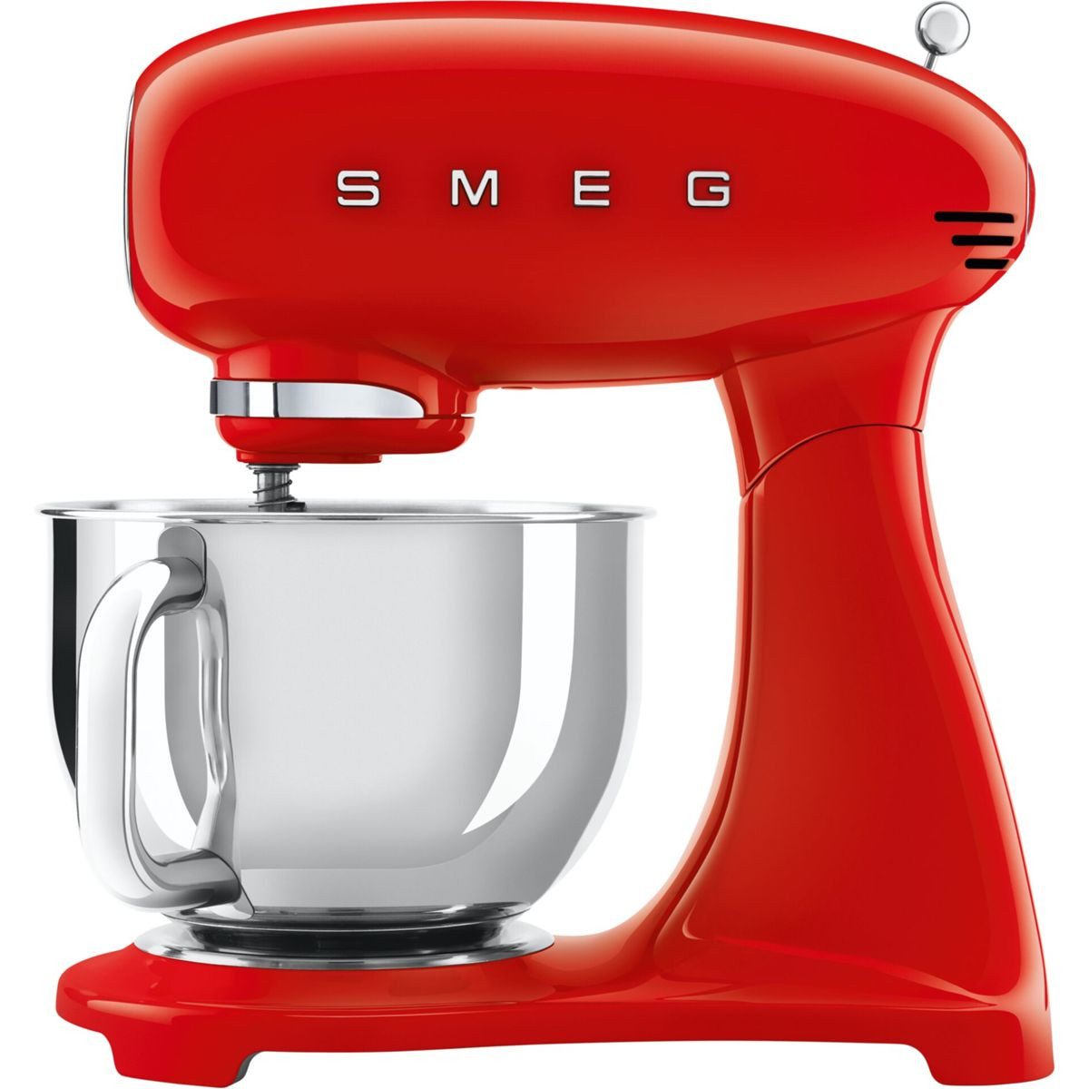 Smeg SMF05RDEU Küchenmaschine 50s Style Rot,2026 Modell Jubiläumsaktion-60 Monate Geräteschutz