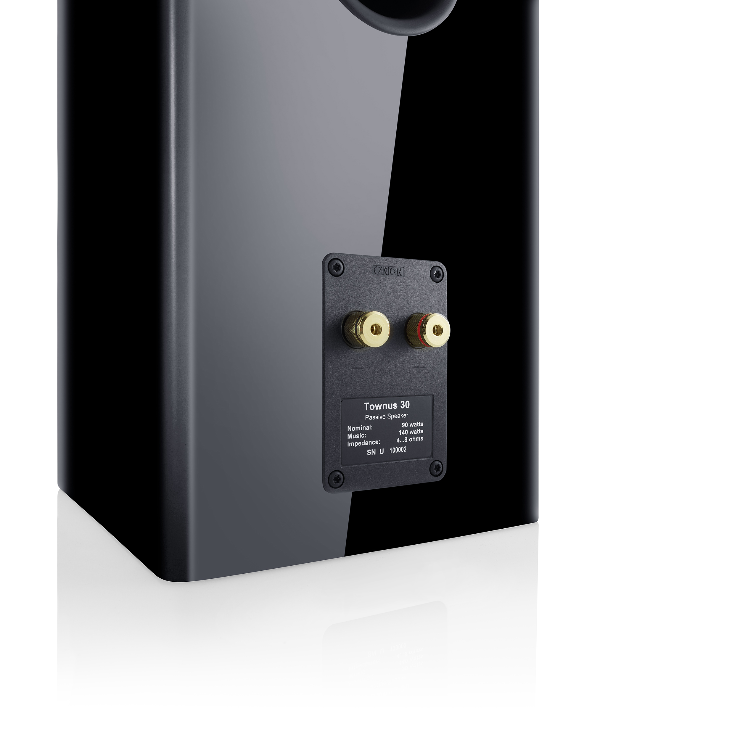 Canton Townus 30 schwarz high-gloss Paar Sonder Aktion