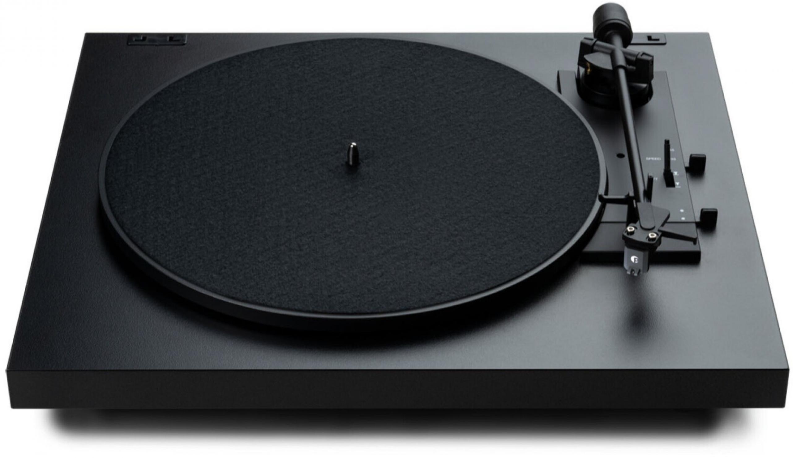 Pro-Ject A1.2  schwarz Vollautomat mit Ortofon OM10 System