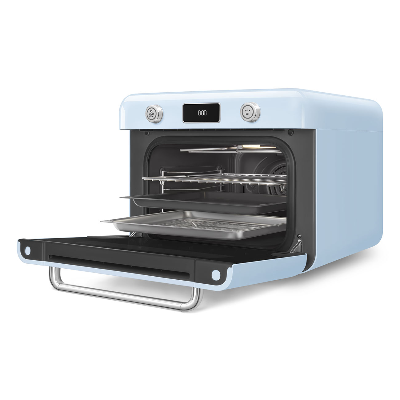 Smeg COF01PBEU Kombi-Tisch-Backofen