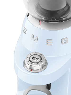 Smeg CGF03PBEU Kaffeemühle 50`s Style Pastellblau