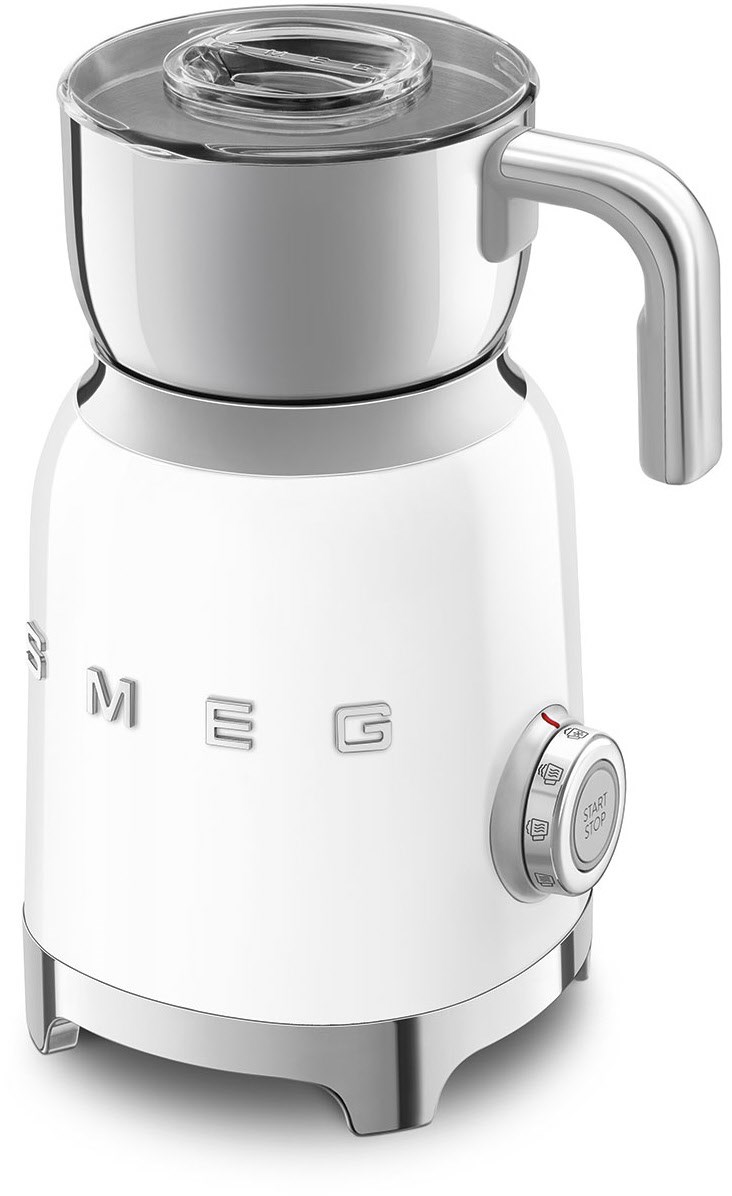 Smeg MFF11WHEU Milchaufschäumer weiß Jubiläumsaktion - 60 Monate Geräteschutz
